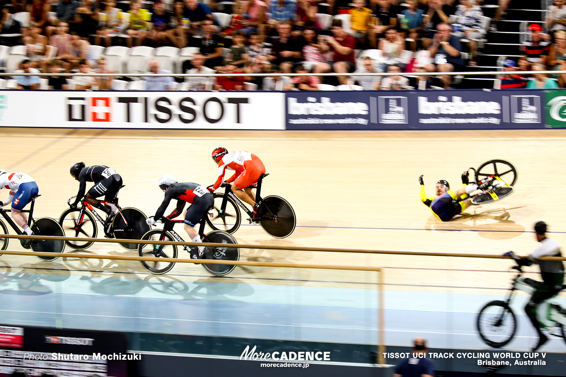 2nd Round / Men's Keirin / TISSOT UCI TRACK CYCLING WORLD CUP V, Brisbane, Australia, 脇本雄太 Kwesi Browne クウェシ・ブラウン Denis Dmitriev デニス・ドミトリエフ Jai ANGSUTHASAWIT ジャイ・アングスタサウイット Jack Carlin ジャック・カーリン Joel ARCHAMBAULT ジョエル・アーチボルト