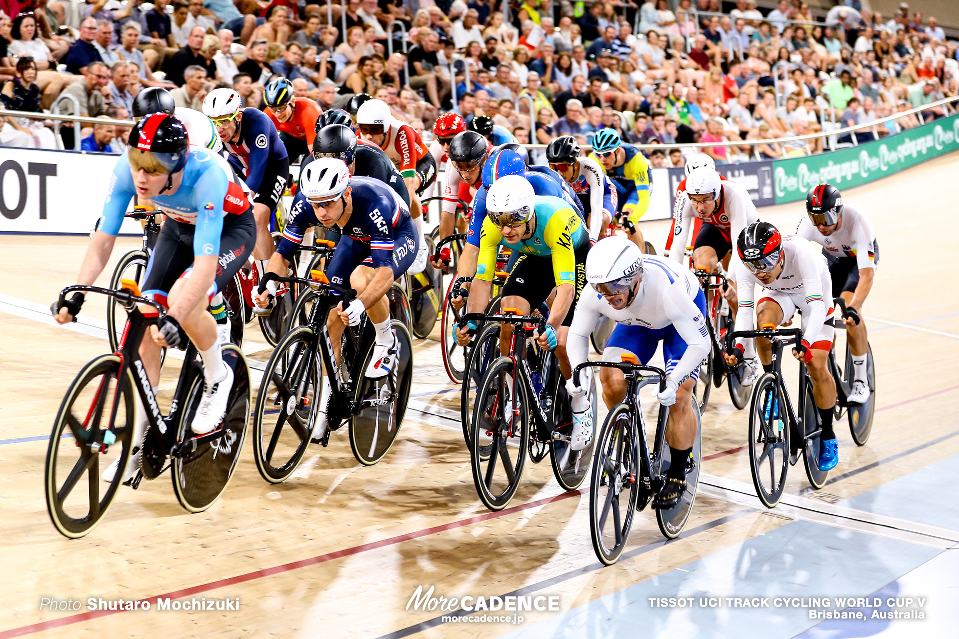 Men's Omnium / Elimination / TISSOT UCI TRACK CYCLING WORLD CUP V, Brisbane, Australia, Artyom ZAKHAROV アリヨム・ザハロフ Derek GEE デレック・ジー