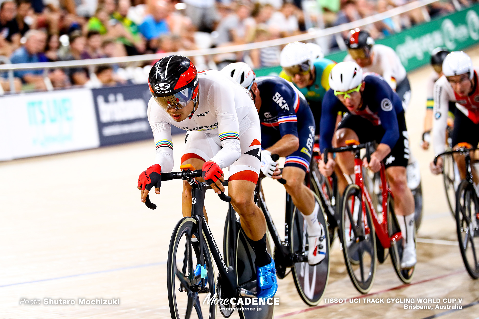 Men's Omnium / Elimination / TISSOT UCI TRACK CYCLING WORLD CUP V, Brisbane, Australia, 橋本英也