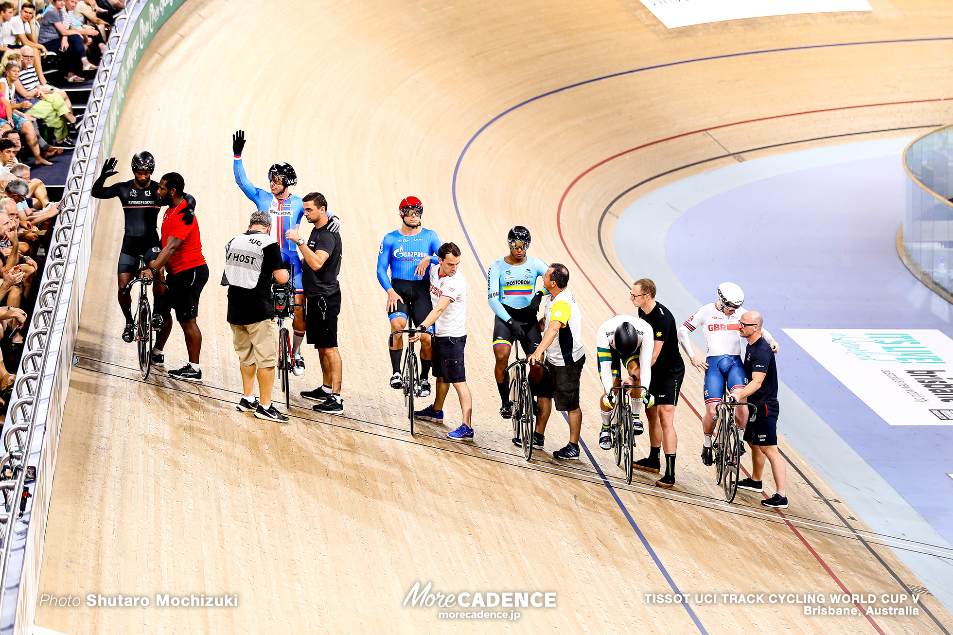 Final / Men's Keirin / TISSOT UCI TRACK CYCLING WORLD CUP V, Brisbane, Australia