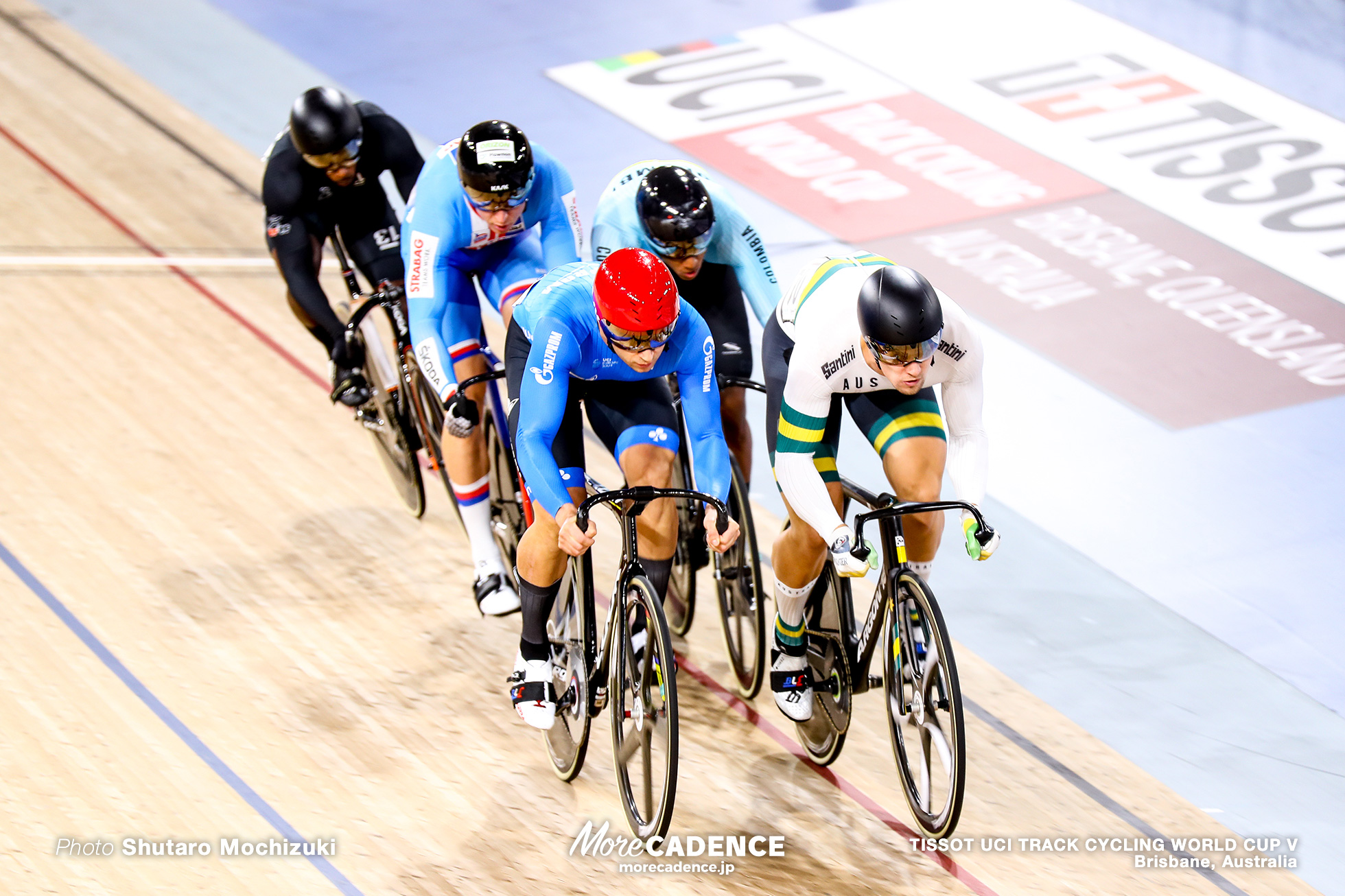 Final / Men's Keirin / TISSOT UCI TRACK CYCLING WORLD CUP V, Brisbane, Australia