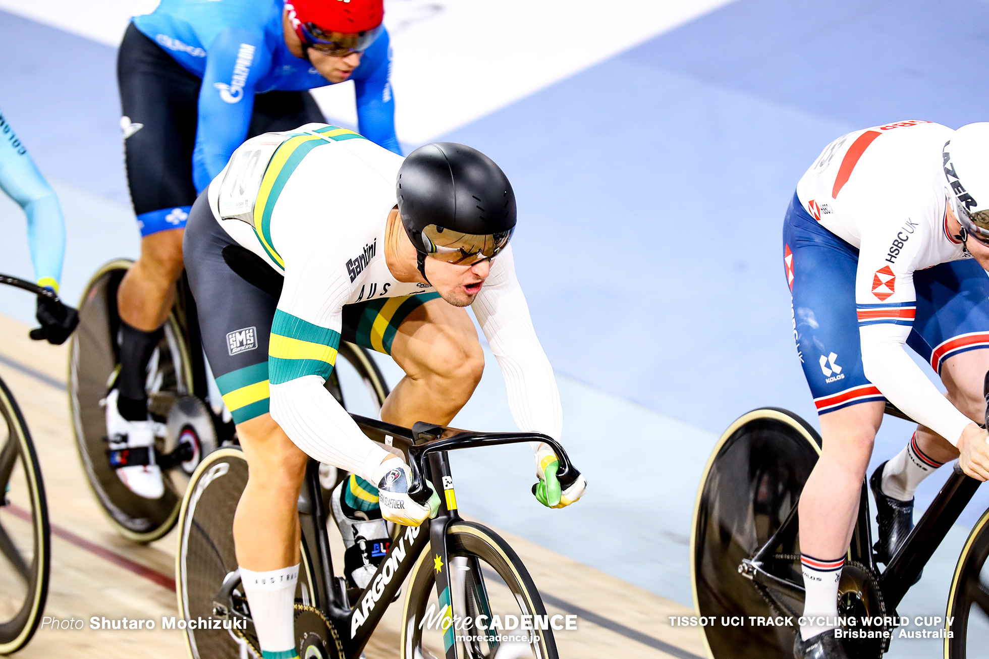 Final / Men's Keirin / TISSOT UCI TRACK CYCLING WORLD CUP V, Brisbane, Australia, Matthew GLAETZER マシュー・グレーツァー