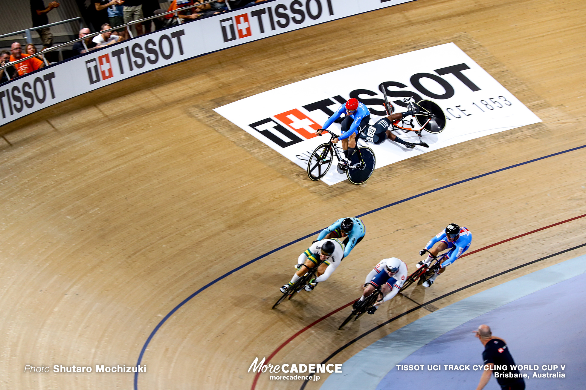 Final / Men's Keirin / TISSOT UCI TRACK CYCLING WORLD CUP V, Brisbane, Australia