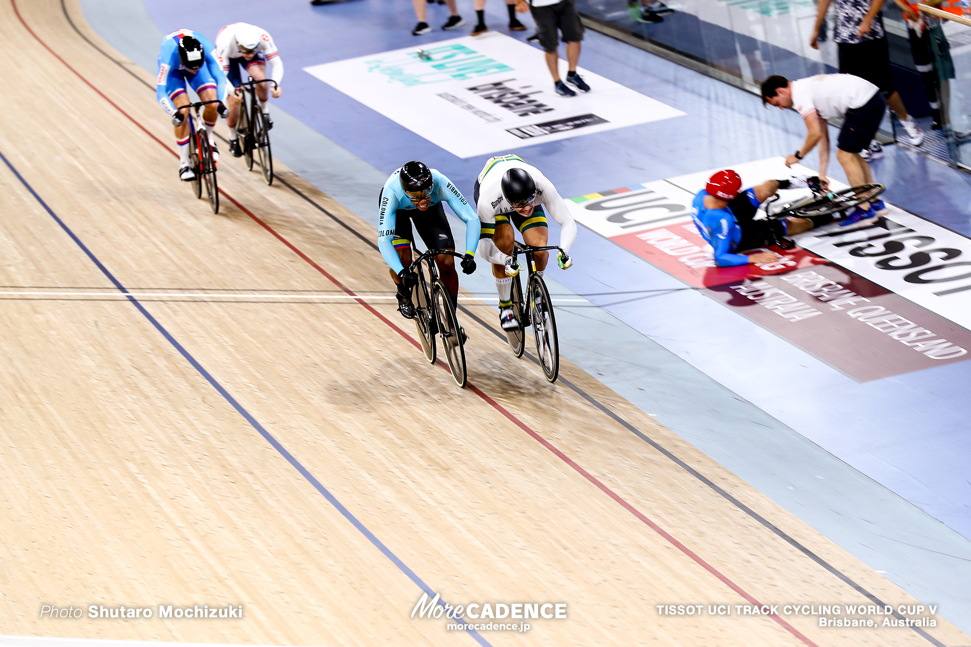 Final / Men's Keirin / TISSOT UCI TRACK CYCLING WORLD CUP V, Brisbane, Australia