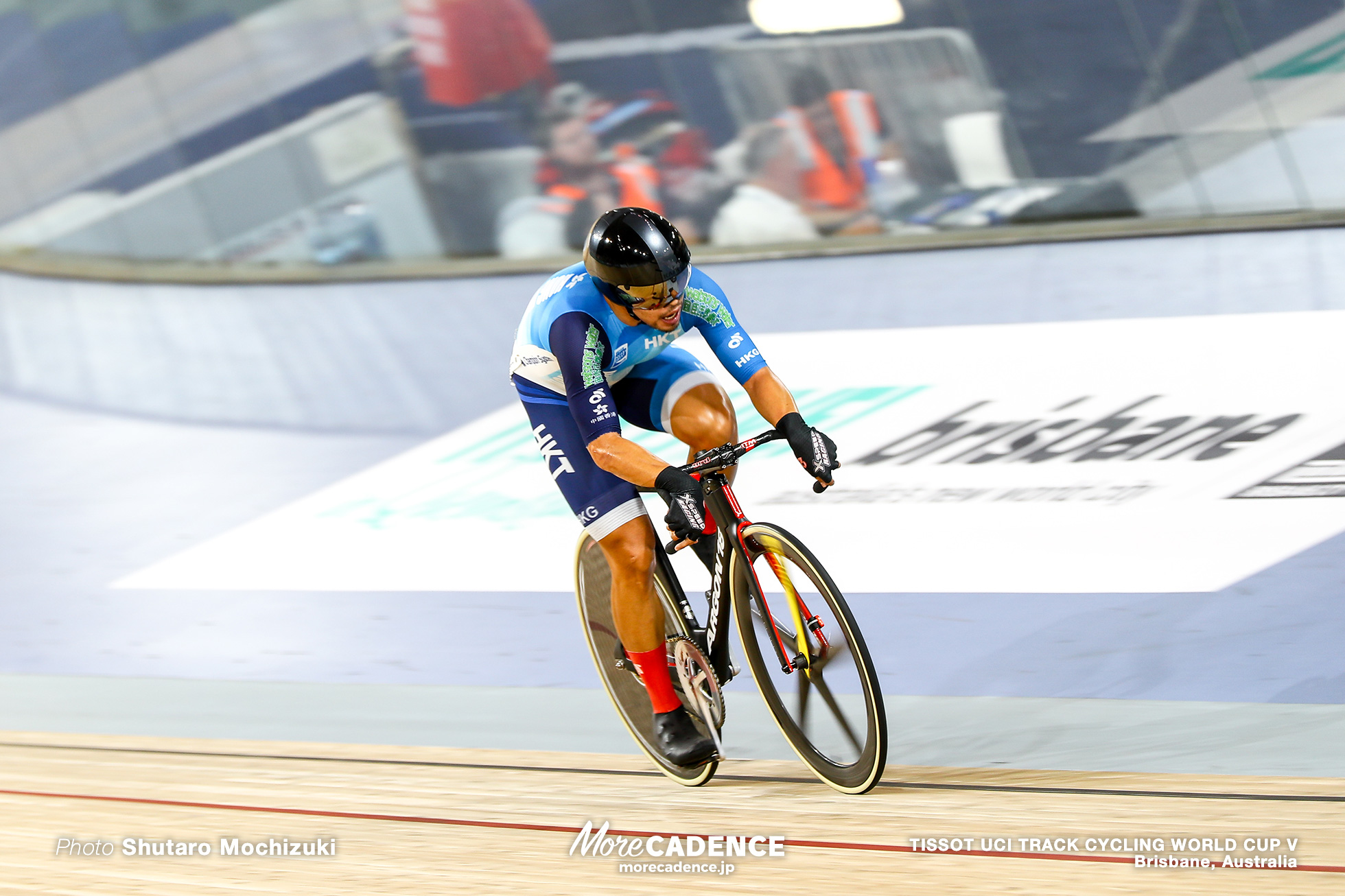 Men's Omnium / Point Race / TISSOT UCI TRACK CYCLING WORLD CUP V, Brisbane, Australia, LEUNG Ka Yu