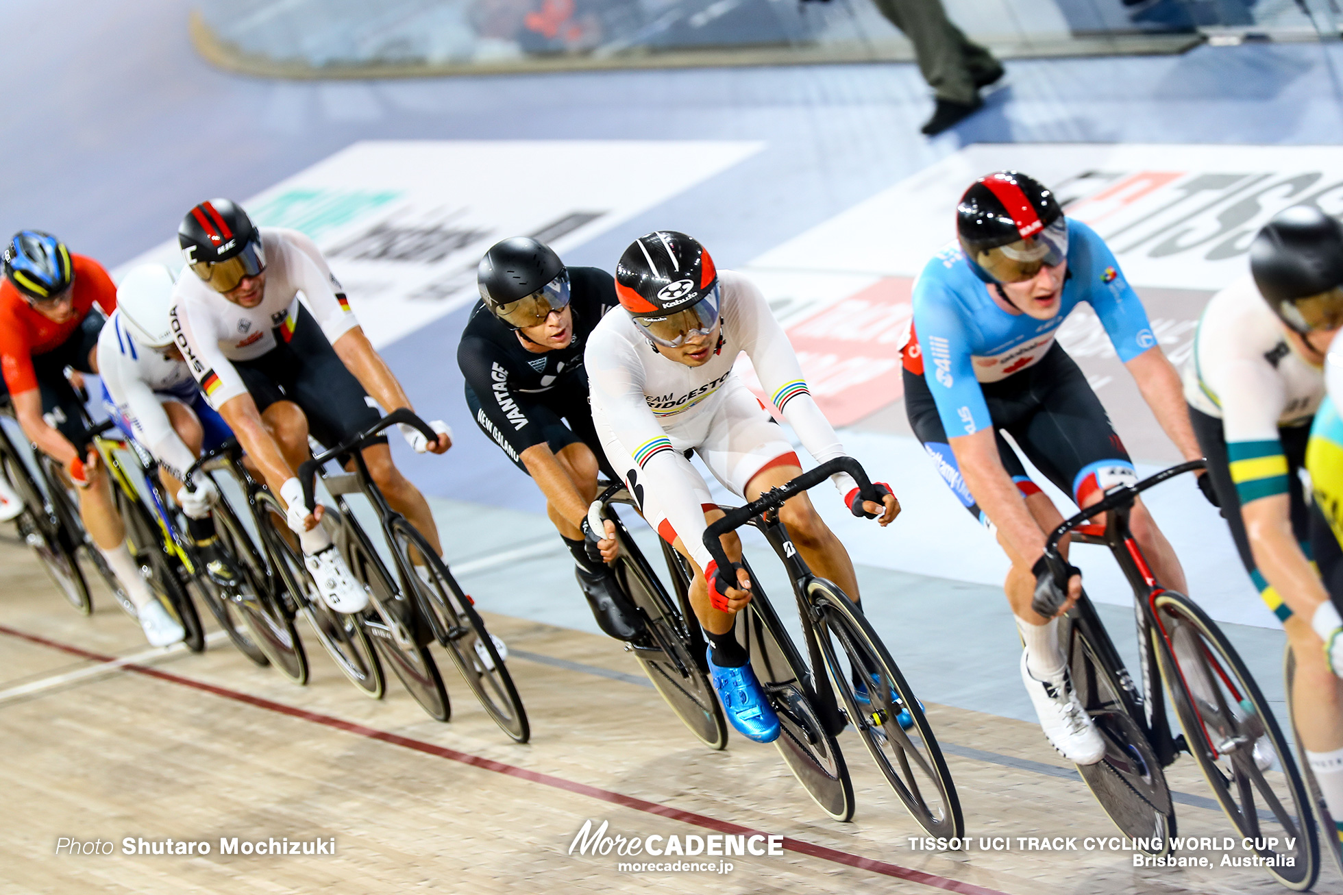 Men's Omnium / Point Race / TISSOT UCI TRACK CYCLING WORLD CUP V, Brisbane, Australia, 橋本英也