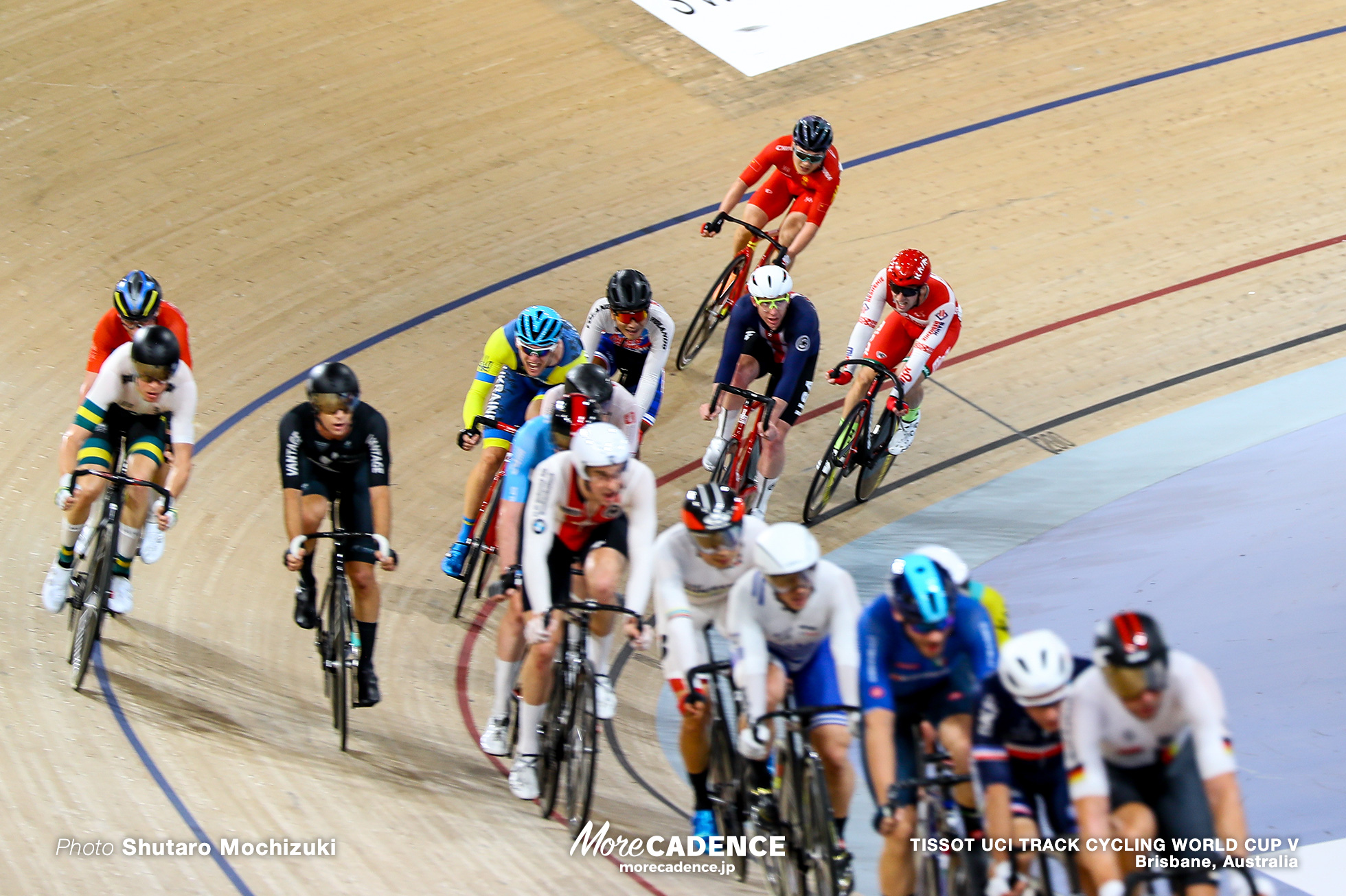 Men's Omnium / Point Race / TISSOT UCI TRACK CYCLING WORLD CUP V, Brisbane, Australia