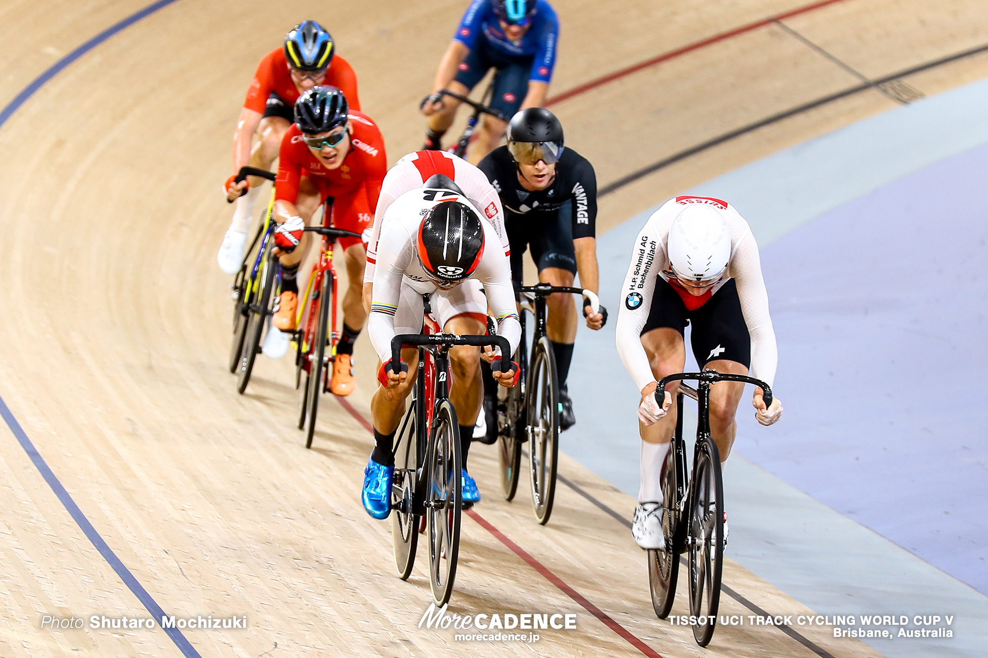 Men's Omnium / Point Race / TISSOT UCI TRACK CYCLING WORLD CUP V, Brisbane, Australia, 橋本英也