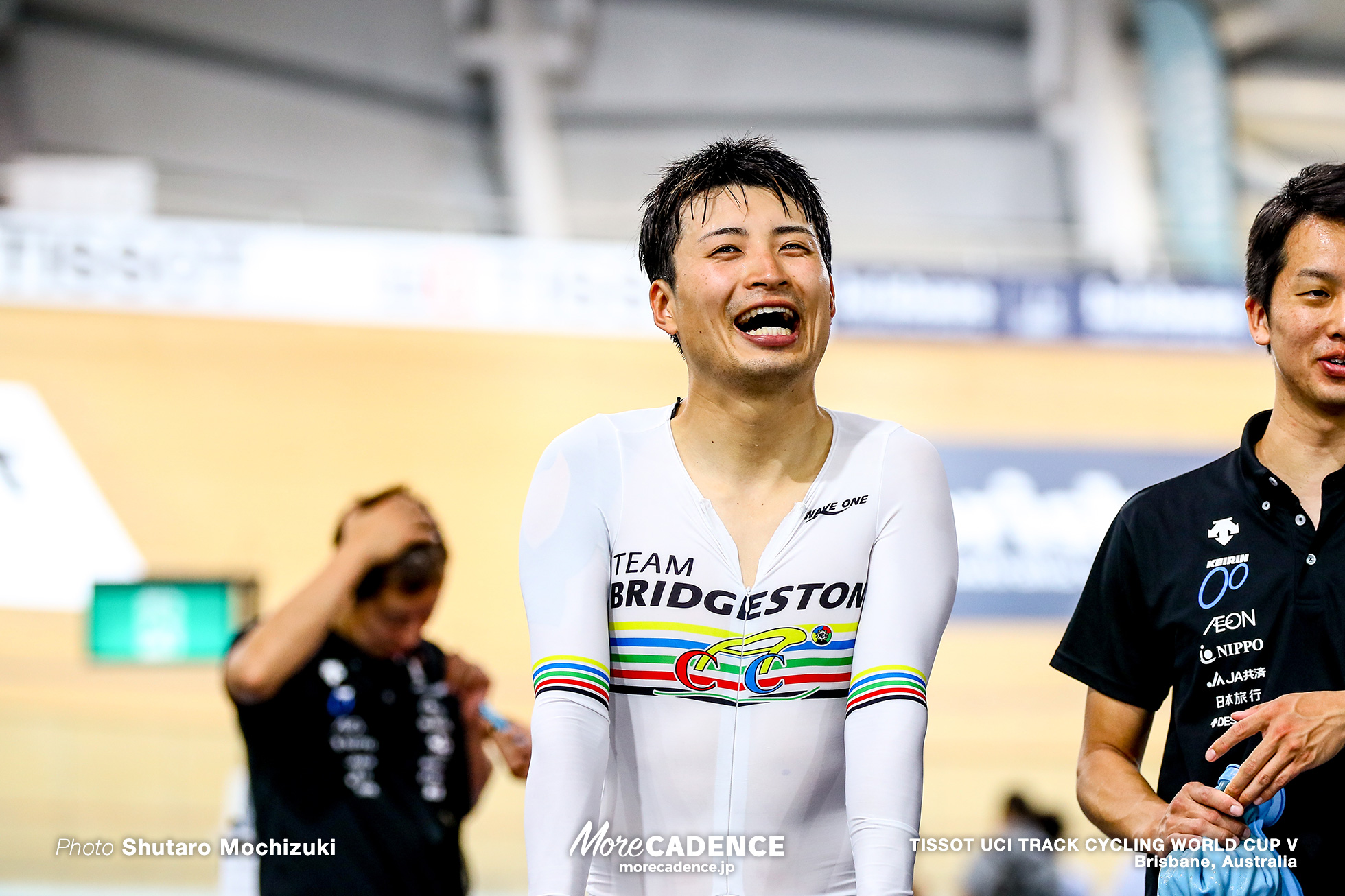 Men's Omnium / Point Race / TISSOT UCI TRACK CYCLING WORLD CUP V, Brisbane, Australia, 橋本英也