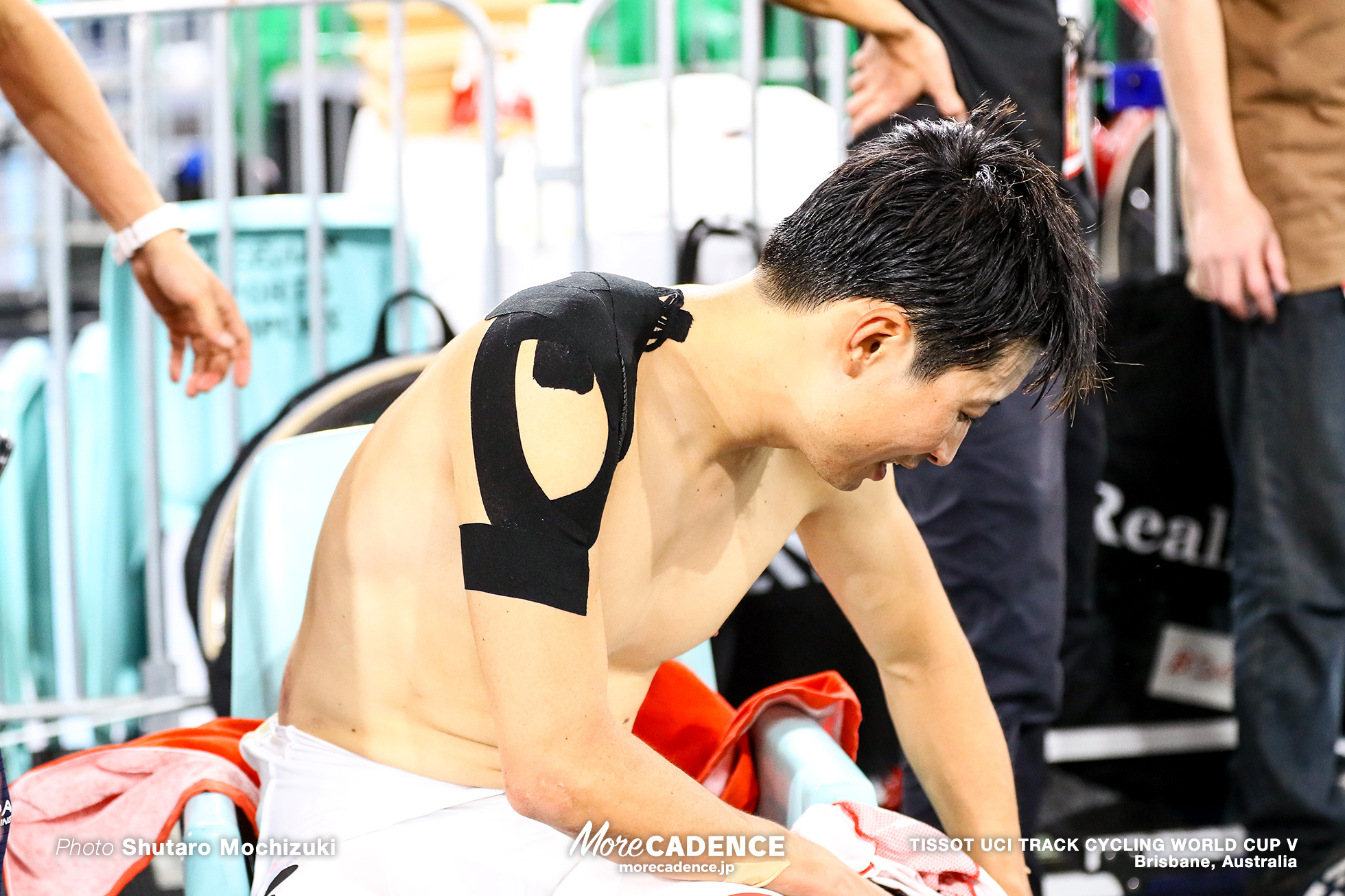 Men's Omnium / Point Race / TISSOT UCI TRACK CYCLING WORLD CUP V, Brisbane, Australia, 橋本英也