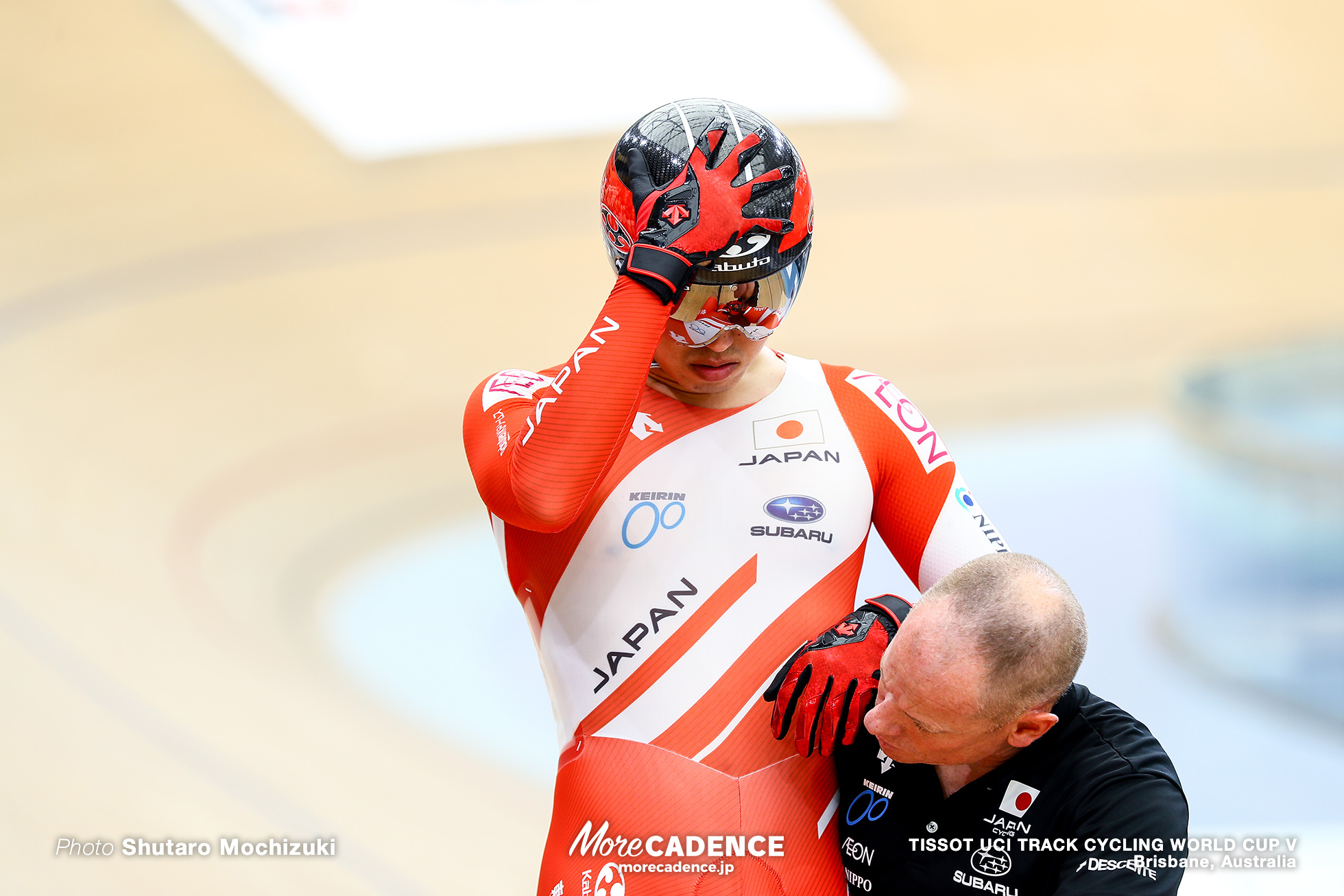 2nd Round / Men's Sprint / TISSOT UCI TRACK CYCLING WORLD CUP V, Brisbane, Australia, 脇本雄太