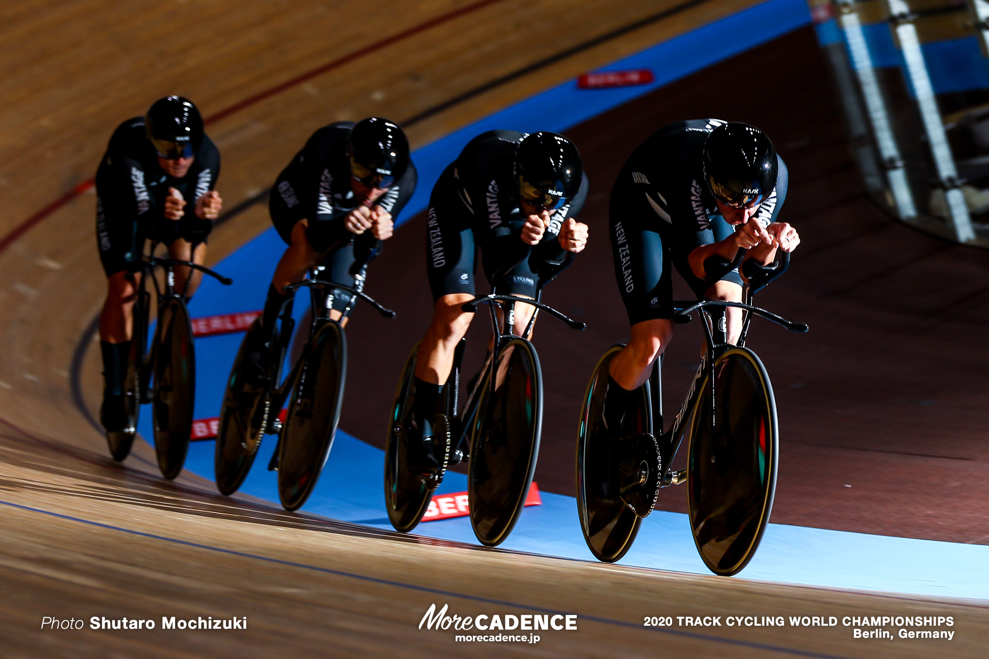 1st Round / Men's Team Pursuit / 2020 Track Cycling World Championships /ニュージーランド New Zealand/ キャンベル・スチュワート Campbell Stewart, アーロン・ゲイト Aaron GATE, リーガン・ゴフ Regan Gough, ジョーダン・カービー Jordan Kerby