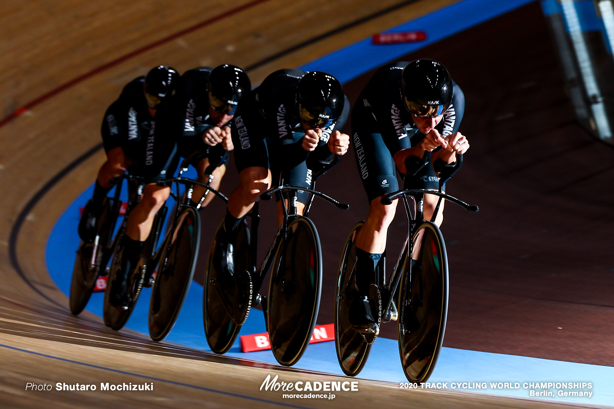 1st Round / Men's Team Pursuit / 2020 Track Cycling World Championships /ニュージーランド New Zealand/ キャンベル・スチュワート Campbell Stewart, アーロン・ゲイト Aaron GATE, リーガン・ゴフ Regan Gough, ジョーダン・カービー Jordan Kerby