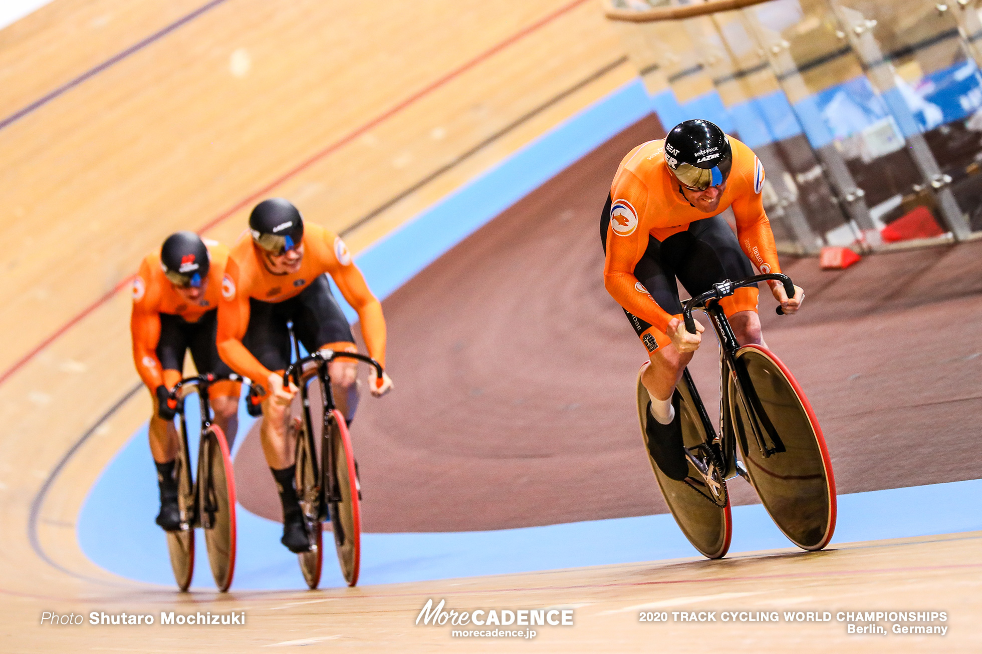 Final / Men's Team Sprint / 2020 Track Cycling World Championships, ロイ・バンデンバーグ Roy van den Berg, ハリー・ラブレイセン Harrie Lavreysen, ジェフリー・ホーフラント Jeffrey Hoogland