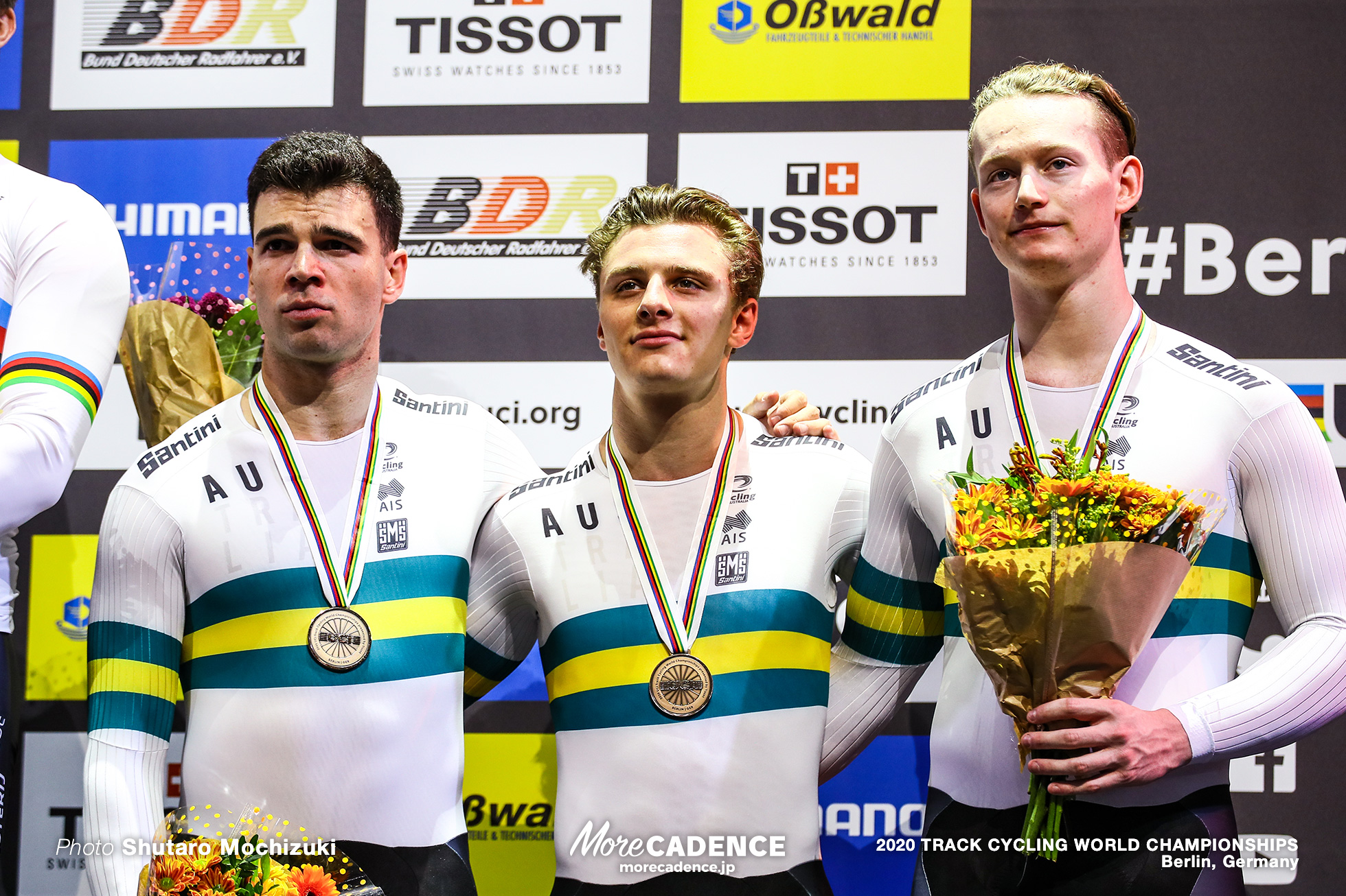 Final / Men's Team Sprint / 2020 Track Cycling World Championships, トーマス・コーニッシュ Thomas Cornish, ネイサン・ハート Nathan Hart, マシュー・リチャードソン Matthew Richardson