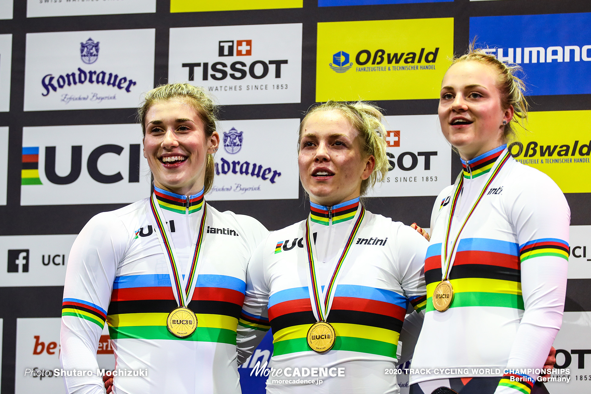 Women's Team Sprint / 2020 Track Cycling World Championships, Pauline Grabosch ポーリン・グラボシュ, Lea Spphie Friedrich リー・ソフィー・フリードリッヒ, Emma Hinze エマ・ヒンツェ