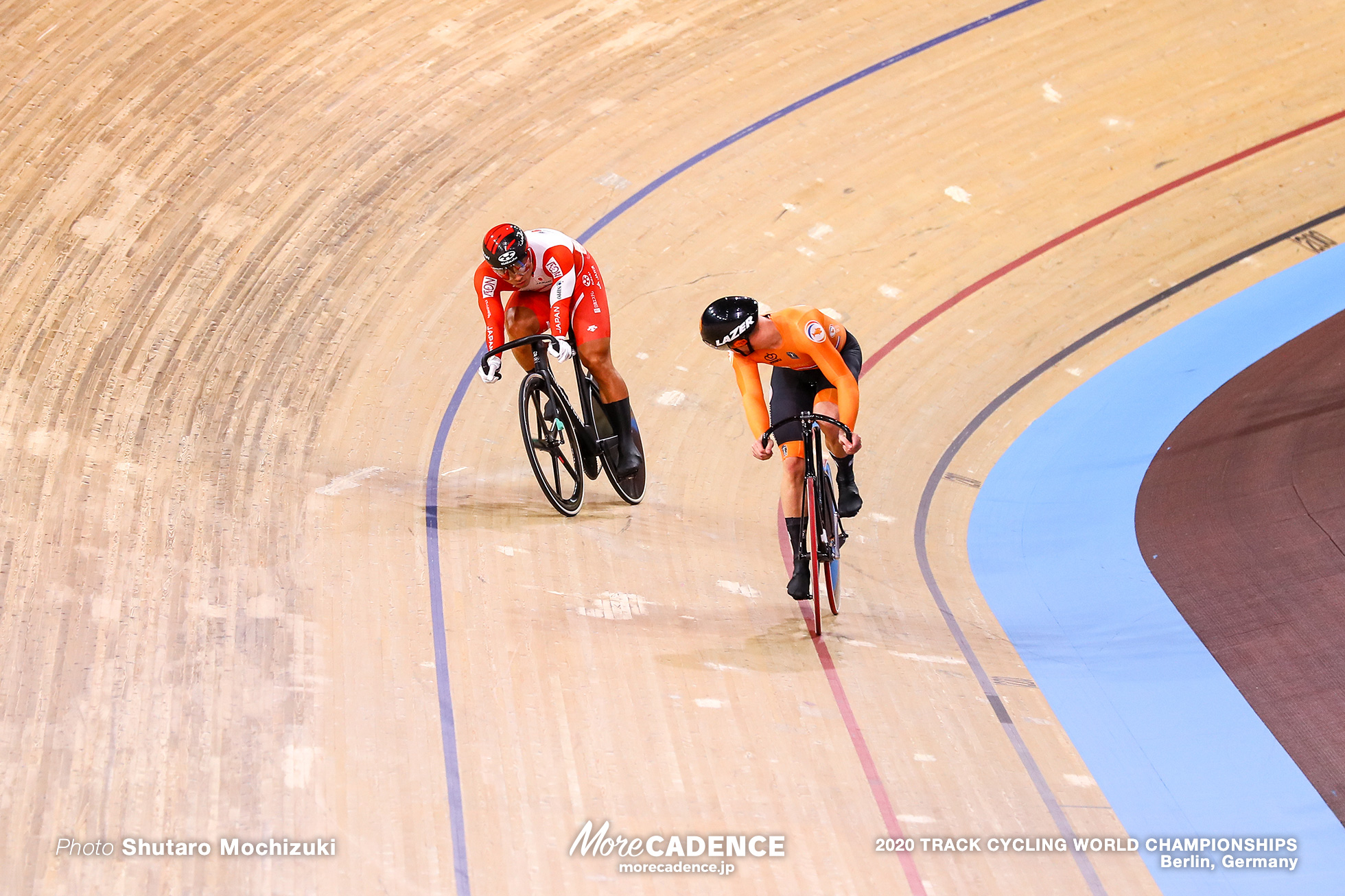 1/16 Finals / Men's Sprint / 2020 Track Cycling World Championships, Nitta Yudai 新田祐大, Sam Ligtlee サム・リグトレー