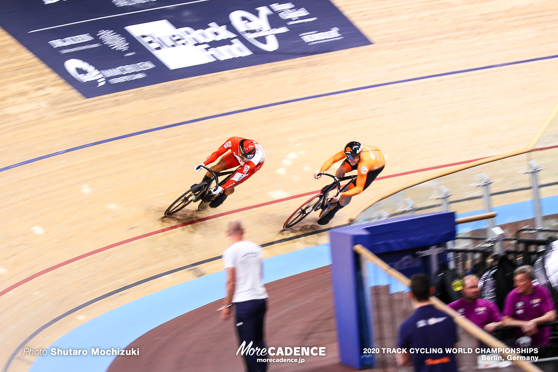 1/16 Finals / Men's Sprint / 2020 Track Cycling World Championships, Nitta Yudai 新田祐大, Sam Ligtlee サム・リグトレー