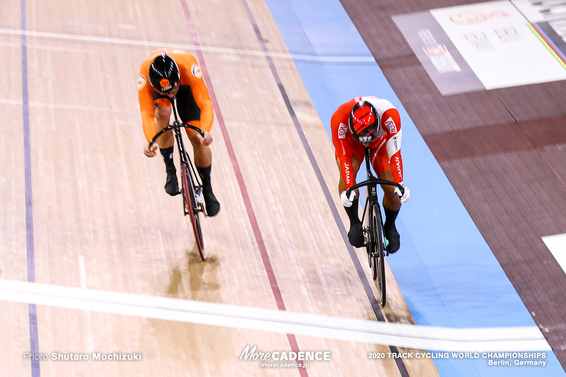 1/16 Finals / Men's Sprint / 2020 Track Cycling World Championships, Nitta Yudai 新田祐大, Sam Ligtlee サム・リグトレー