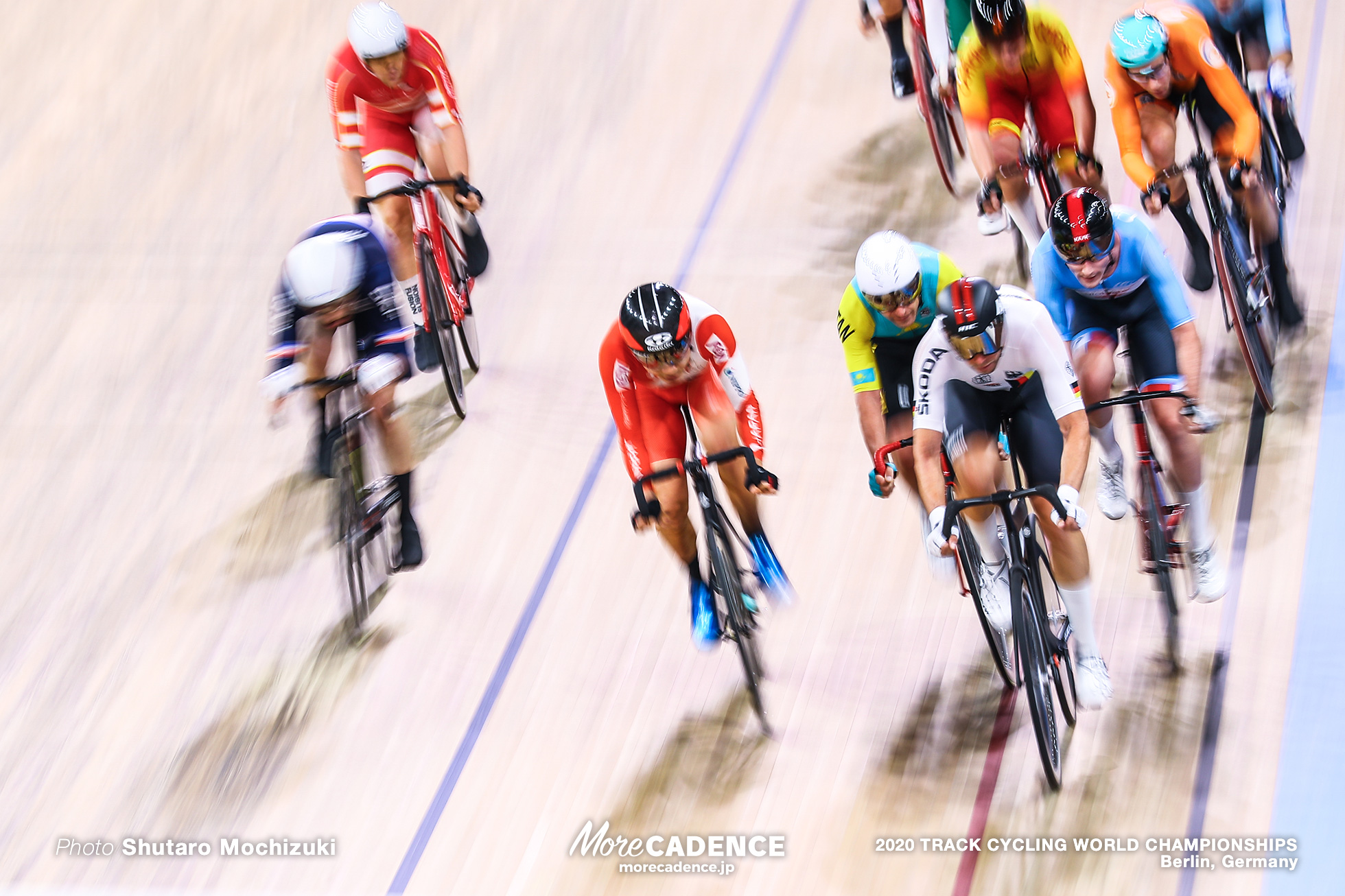 Point Race / Men's Omnium / 2020 Track Cycling World Championships, Hashimoto Eiya 橋本英也, Roger Kruge ロジャー・クルーゲ, Artyom Zakharov アリヨム・ザカロフ