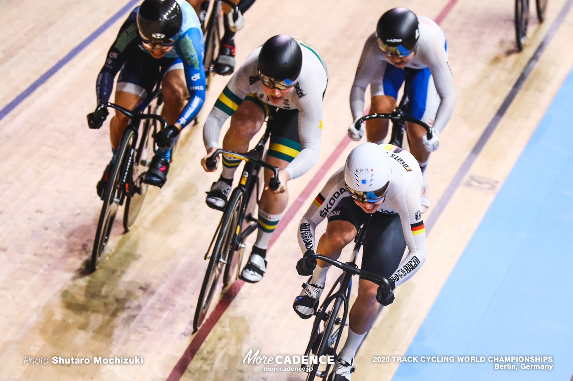 Final / Women's Keirin / 2020 Track Cycling World Championships, Emma Hinze エマ・ヒンツェ, Stephanie Morton ステファニー・モートン, Lee Wai Sze リー・ワイジー 李慧詩, Lee Hyejin イ・ヘジン 이혜진