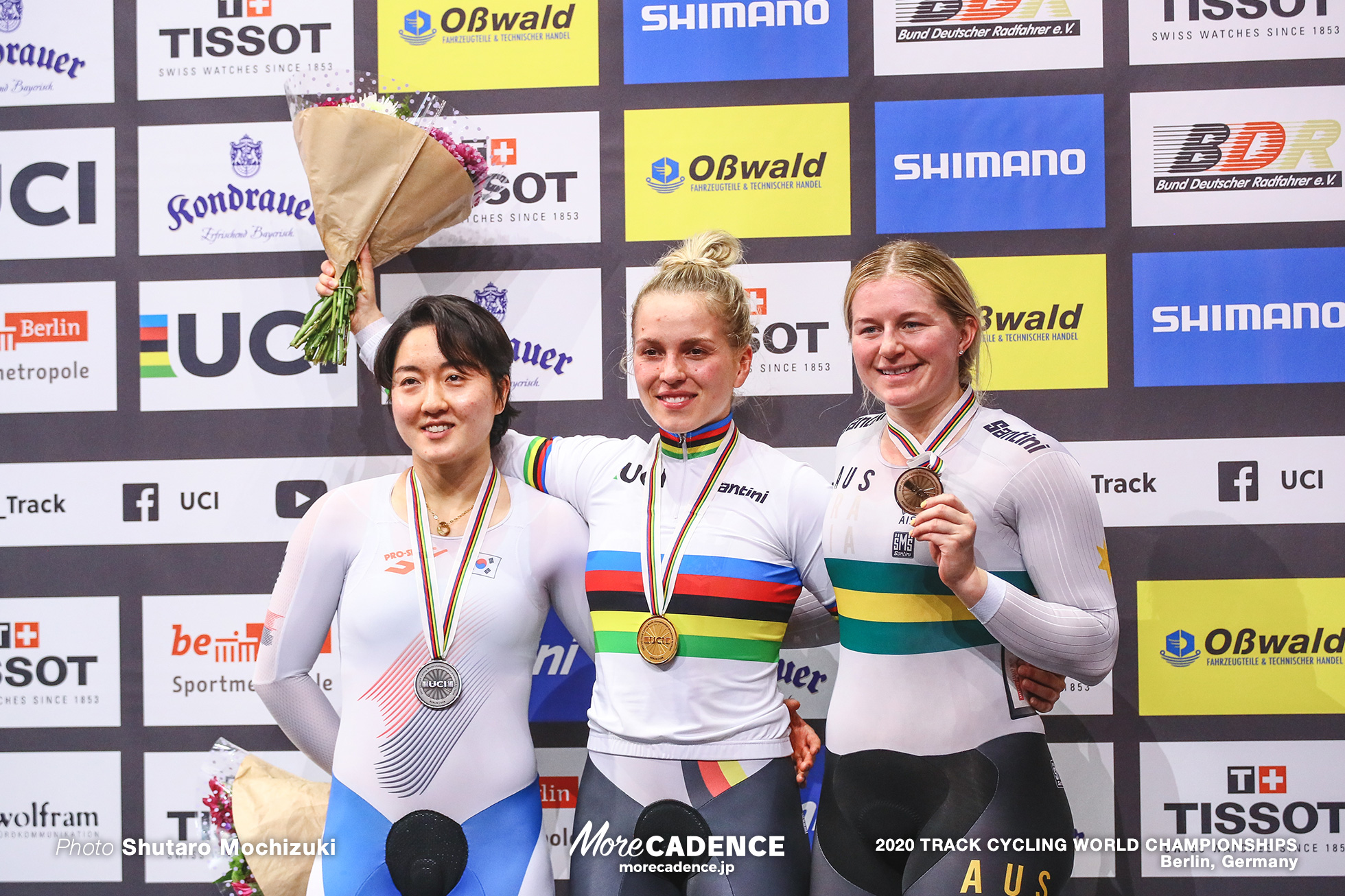 Final / Women's Keirin / 2020 Track Cycling World Championships, Emma Hinze エマ・ヒンツェ, Stephanie Morton ステファニー・モートン, Lee Hyejin イ・ヘジン 이혜진