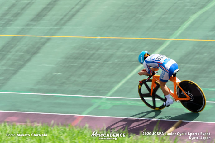 奈良北 片山葉月 個人パシュート ジュニアサイクルスポーツ大会