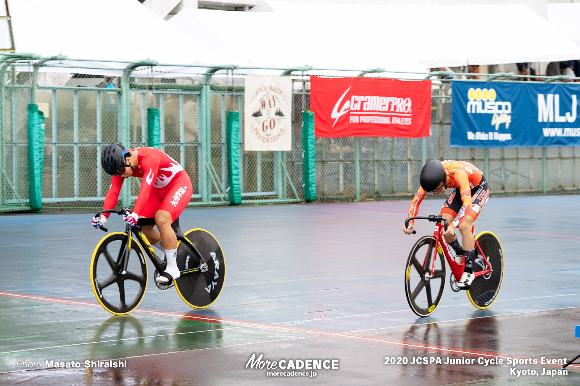 スプリント 小谷寛待（福井科技）中山遼太郎（九州学院） ジュニアサイクルスポーツ大会