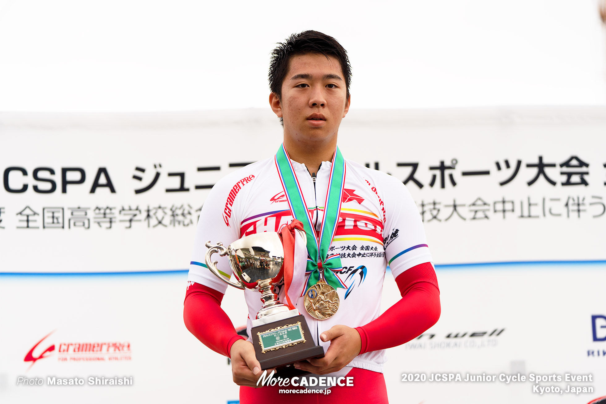 男子スプリント ジュニアサイクルスポーツ大会 中山遼太郎（九州学院）