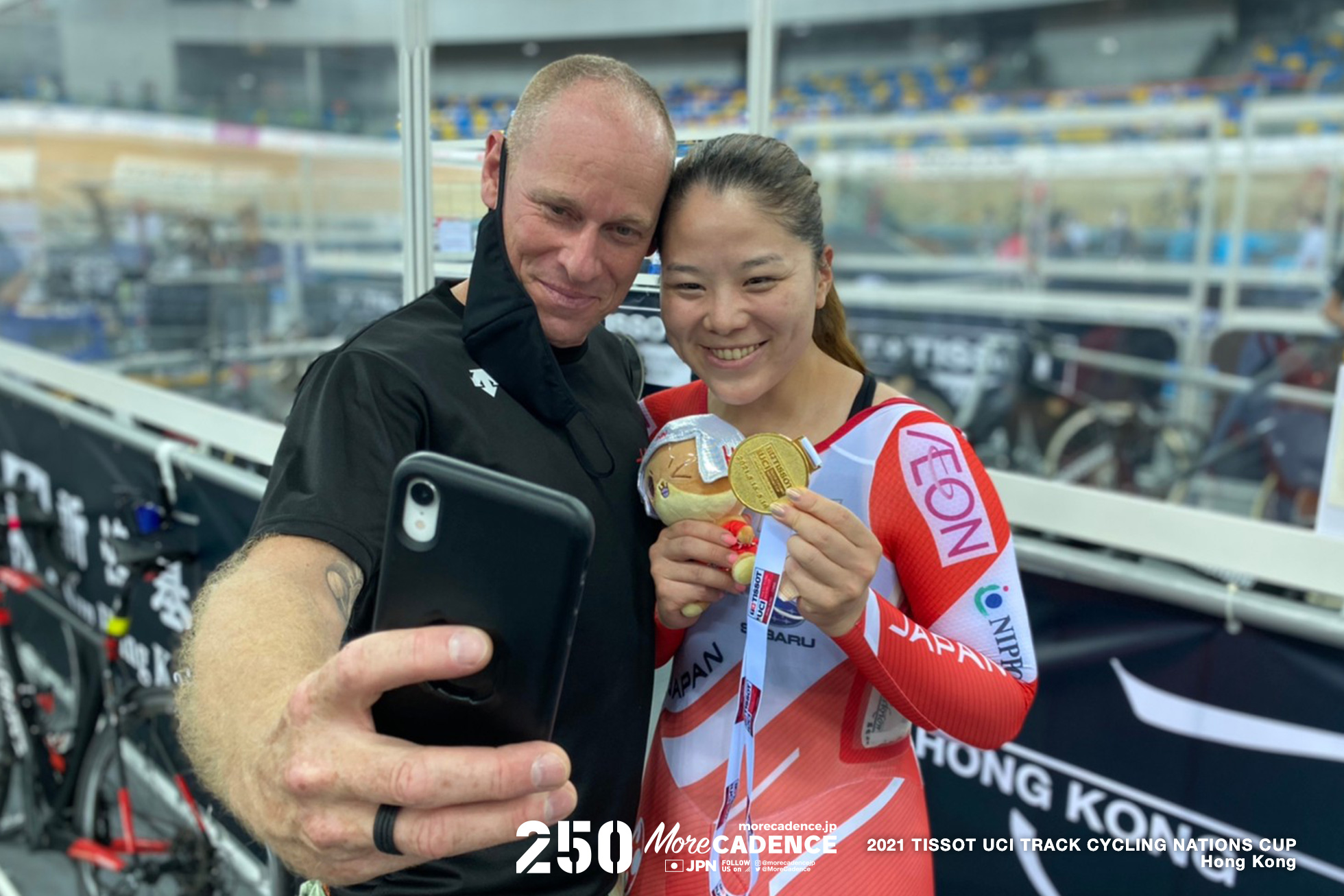 ブノワ・べトゥ ,小林優香,Benoit Vetu, TISSOT UCI TRACK CYCLING NATIONS CUP - HONG KONG