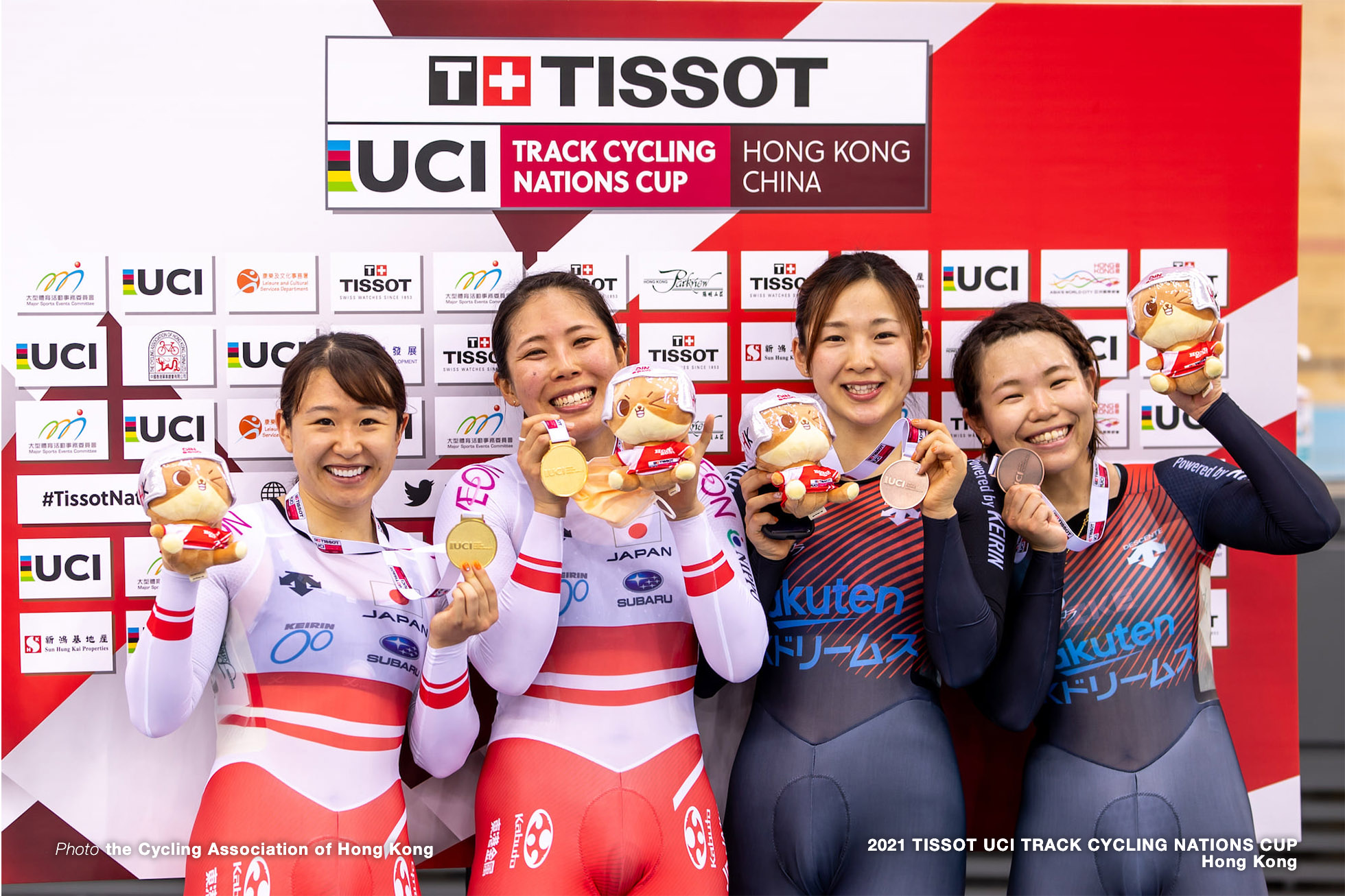 中村妃智,梶原悠未,鈴木奈央,古山稀絵,Womens Madison, TISSOT UCI TRACK CYCLING NATIONS CUP - HONG KONG