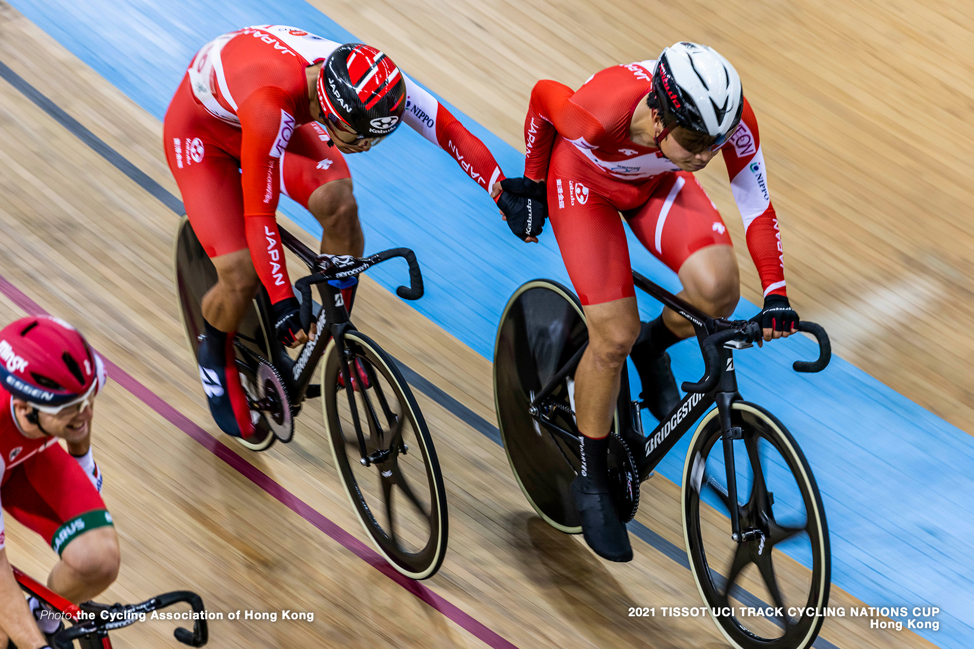 橋本英也/Eiya Hashimoto & 今村駿介/Shunsuke ImamuraMen's Madison, TISSOT UCI TRACK CYCLING NATIONS CUP - HONG KONG