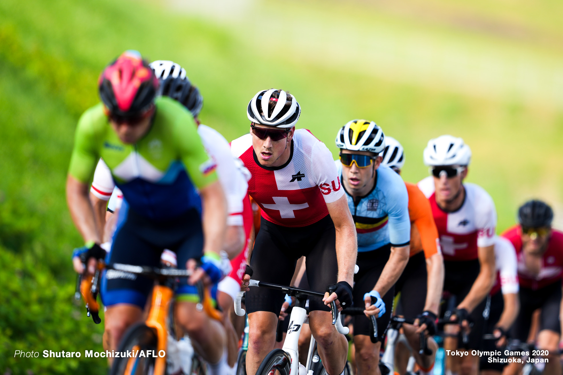 シュテファン・キュンク Stefan Küng (SUI), JULY 24, 2021 - Cycling : Men's Road Race during the Tokyo 2020 Olympic Games at 富士スピードウェイ/the Fuji International Speedway in Shizuoka, Japan. (Photo by Shutaro Mochizuki/AFLO)