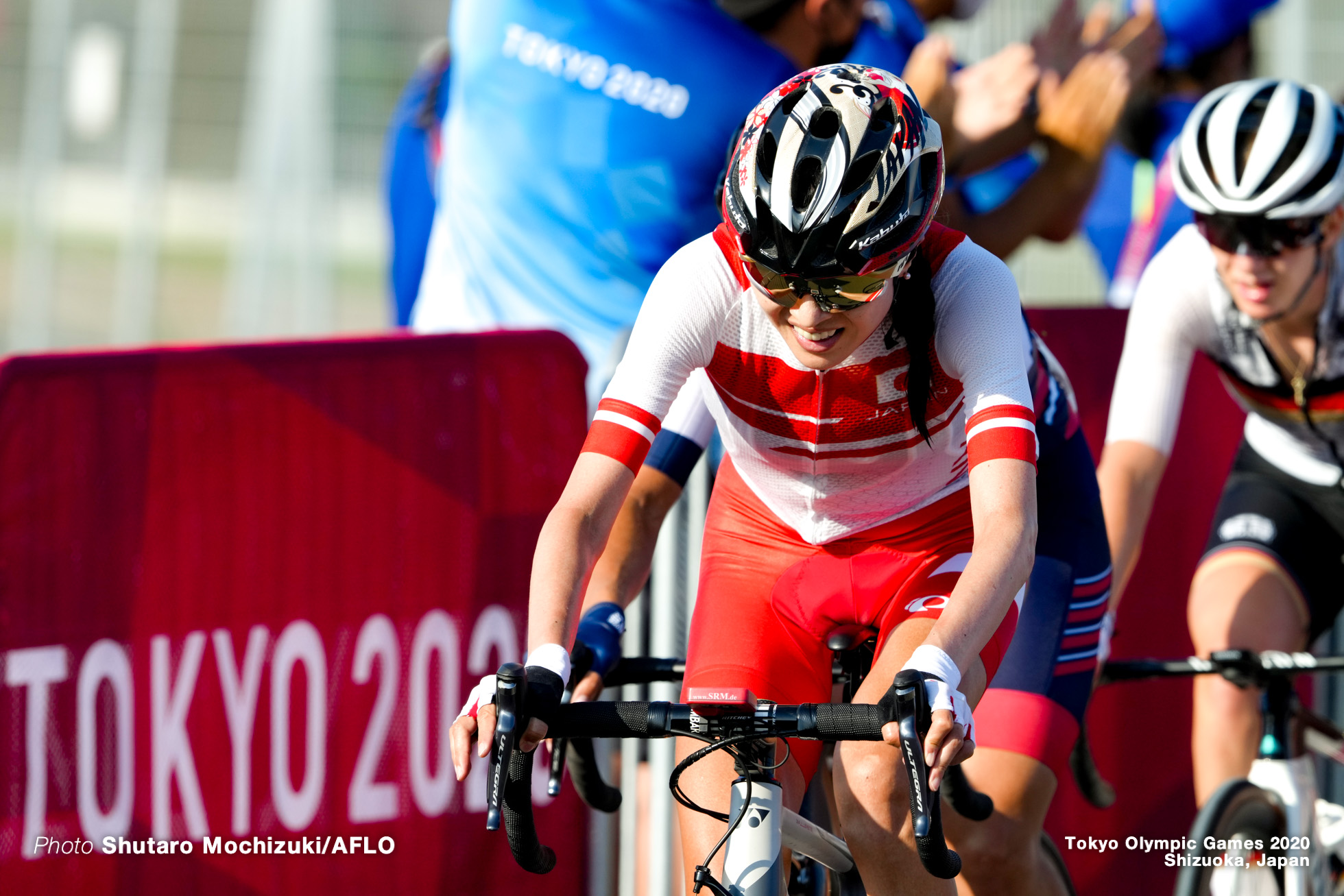 金子広美/Hiromi Kaneko (JPN), JULY 25, 2021 - Cycling : Women's Road Race during the Tokyo 2020 Olympic Games at the Fuji International Speedway in Shizuoka, Japan. (Photo by Shutaro Mochizuki/AFLO)