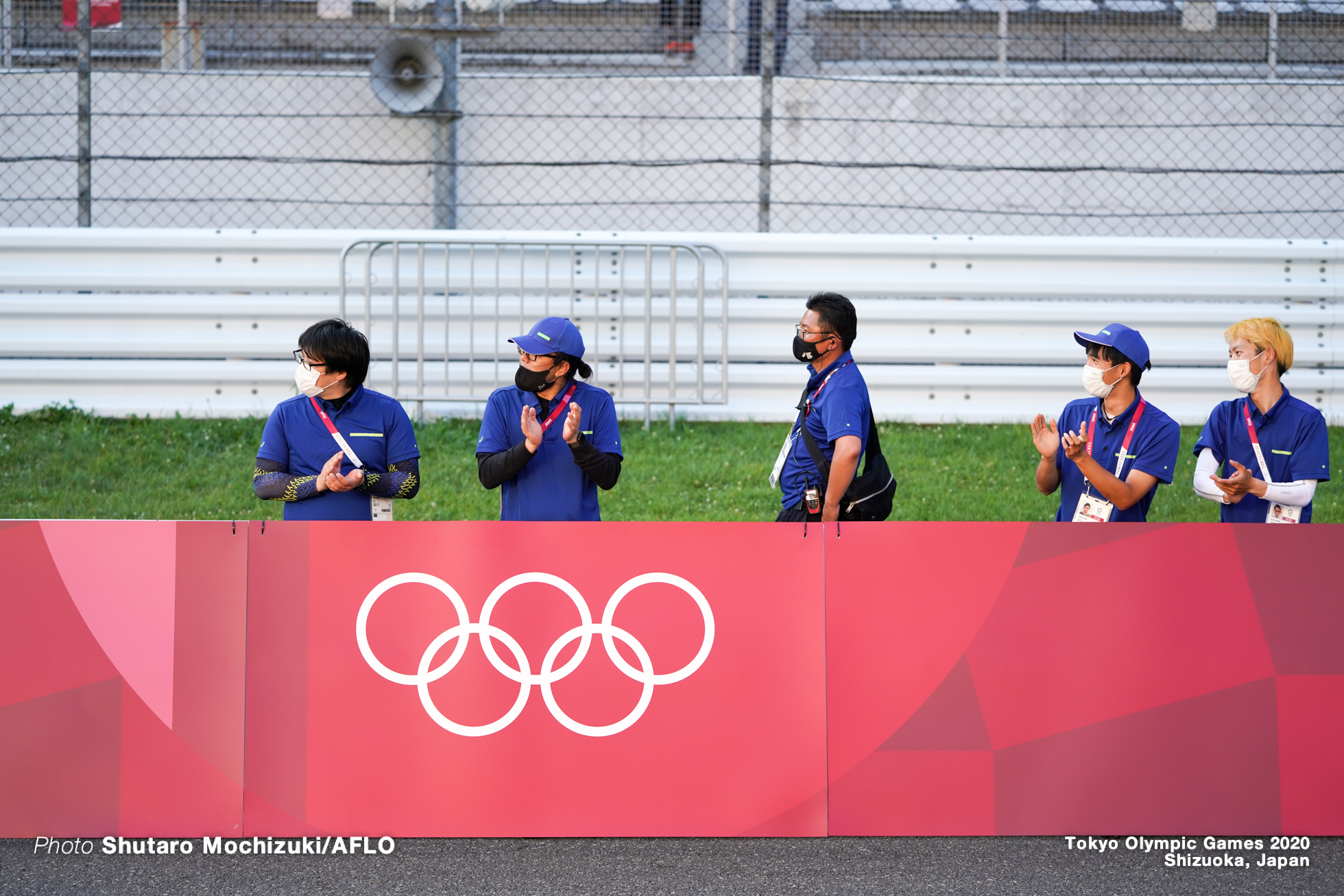 JULY 25, 2021 - Cycling : Women's Road Race during the Tokyo 2020 Olympic Games at the Fuji International Speedway in Shizuoka, Japan. (Photo by Shutaro Mochizuki/AFLO)