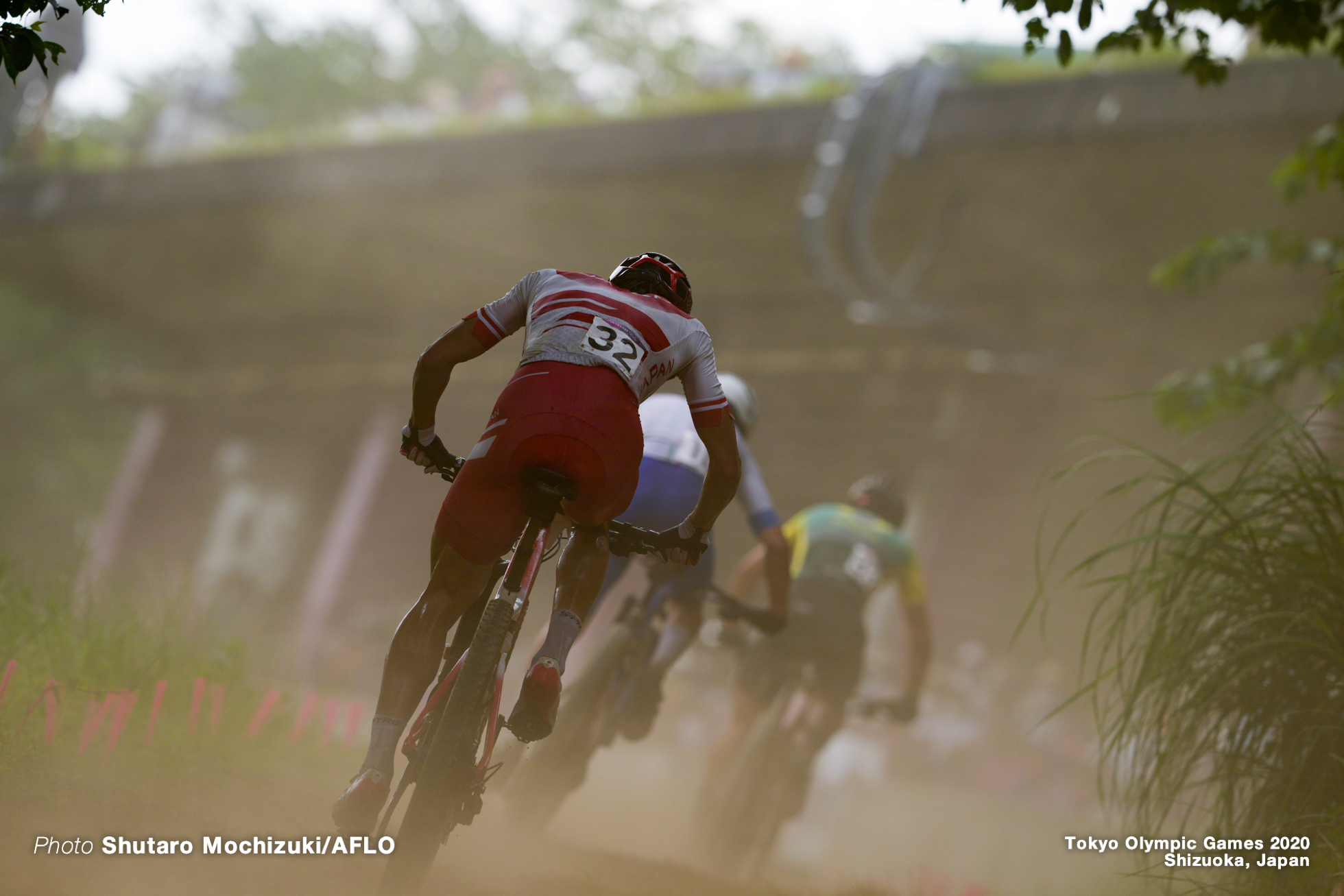 山本幸平/Kohei Yamamoto (JPN),JULY 26, 2021 - Cycling : Men's Cross-country during the Tokyo 2020 Olympic Games at the Izu MTB Course in Shizuoka, Japan. (Photo by Shutaro Mochizuki/AFLO)