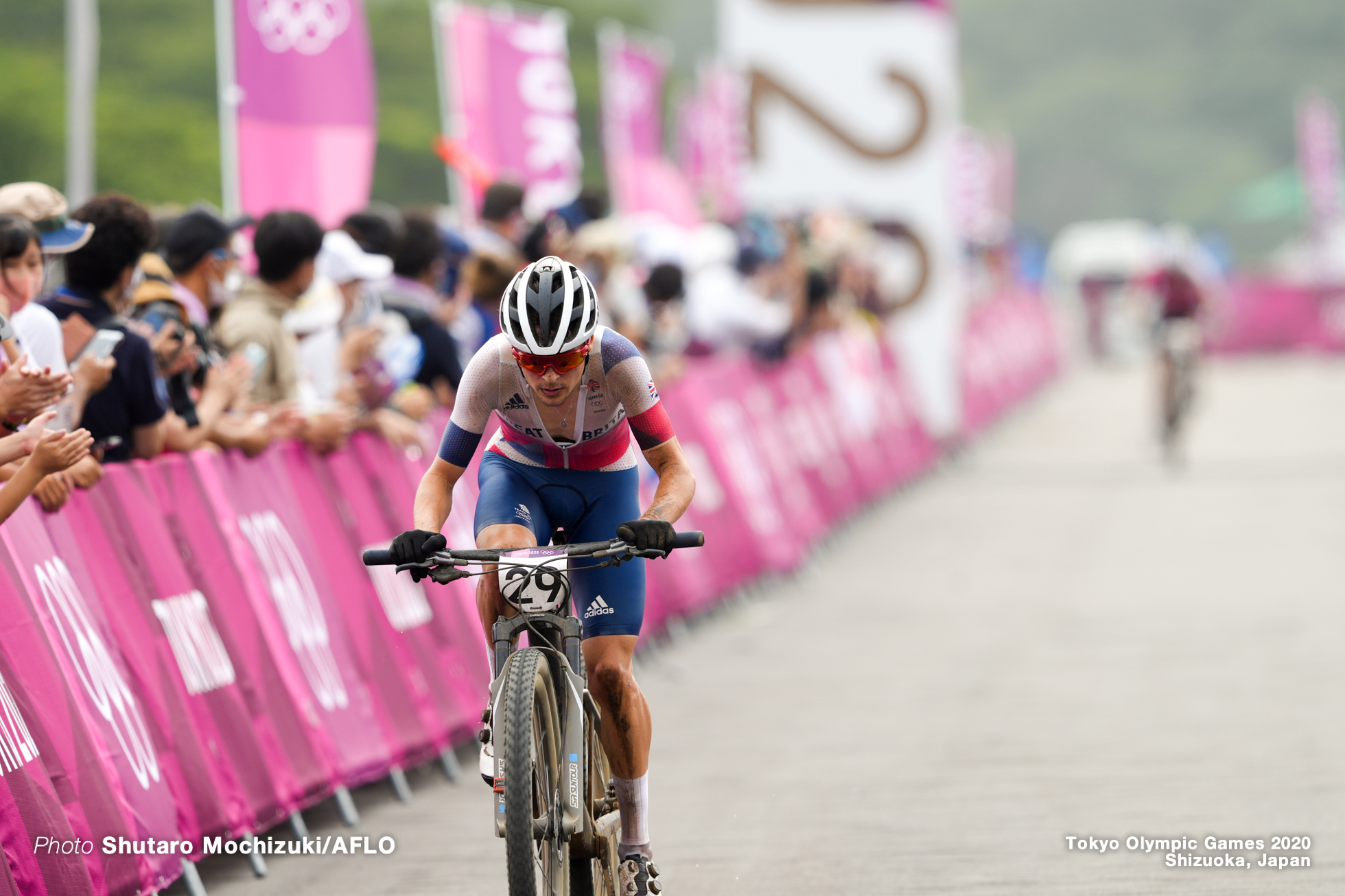 トーマス・ピドコック Thomas Pidcock (GBR), JULY 26, 2021 - Cycling : Men's Cross-country during the Tokyo 2020 Olympic Games at the Izu MTB Course in Shizuoka, Japan. (Photo by Shutaro Mochizuki/AFLO)