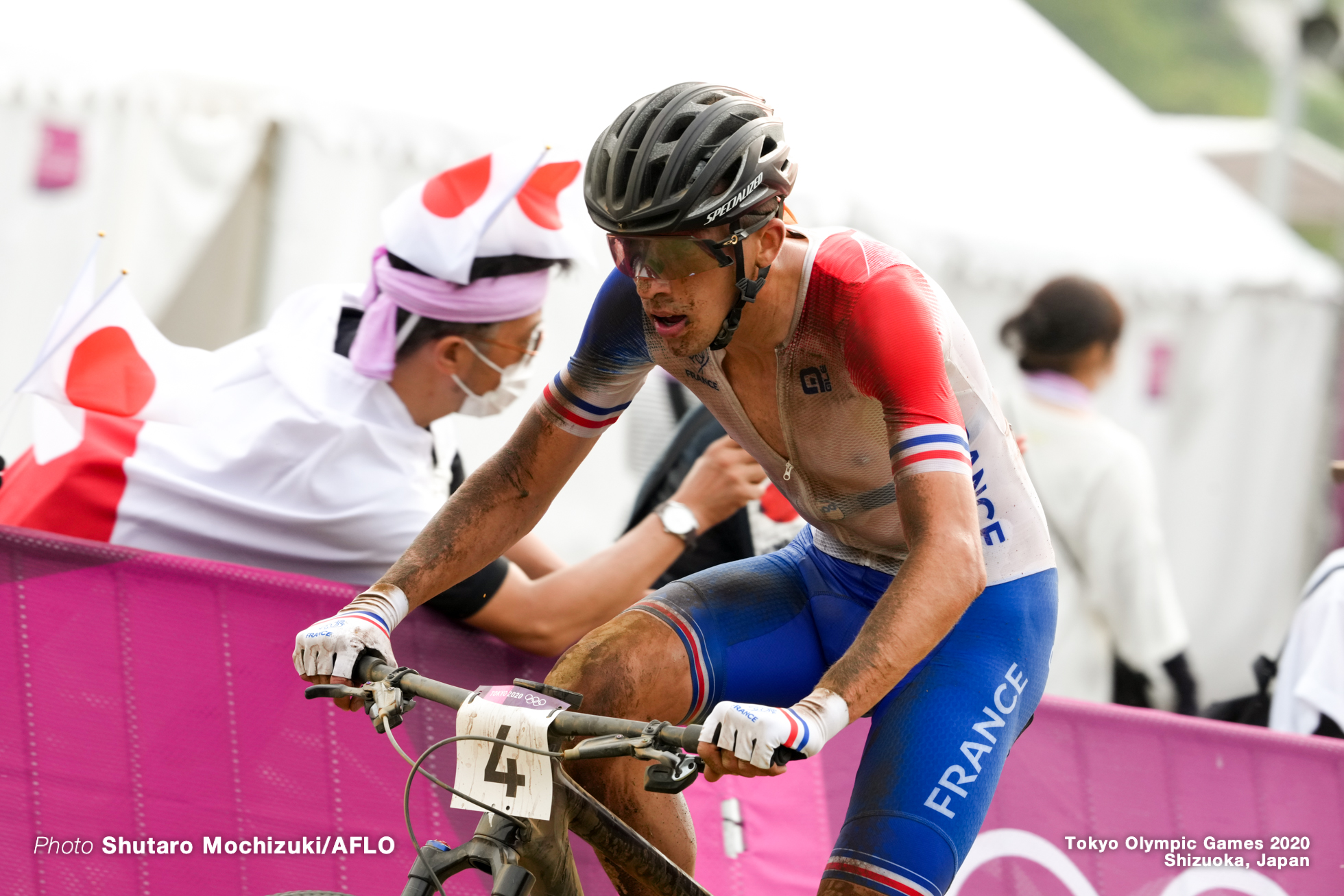 ヨルダン・サルー Jordan Sarrou (FRA), JULY 26, 2021 - Cycling : Men's Cross-country during the Tokyo 2020 Olympic Games at the Izu MTB Course in Shizuoka, Japan. (Photo by Shutaro Mochizuki/AFLO)