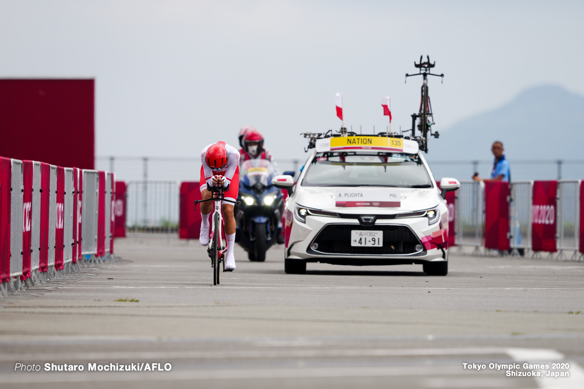 アンナ・プリチタ AnnaPlichta (POL), JULY 28, 2021 - Cycling : Women's Individual Time Trial during the Tokyo 2020 Olympic Games at the Izu MTB Course in Shizuoka, Japan. (Photo by Shutaro Mochizuki/AFLO)