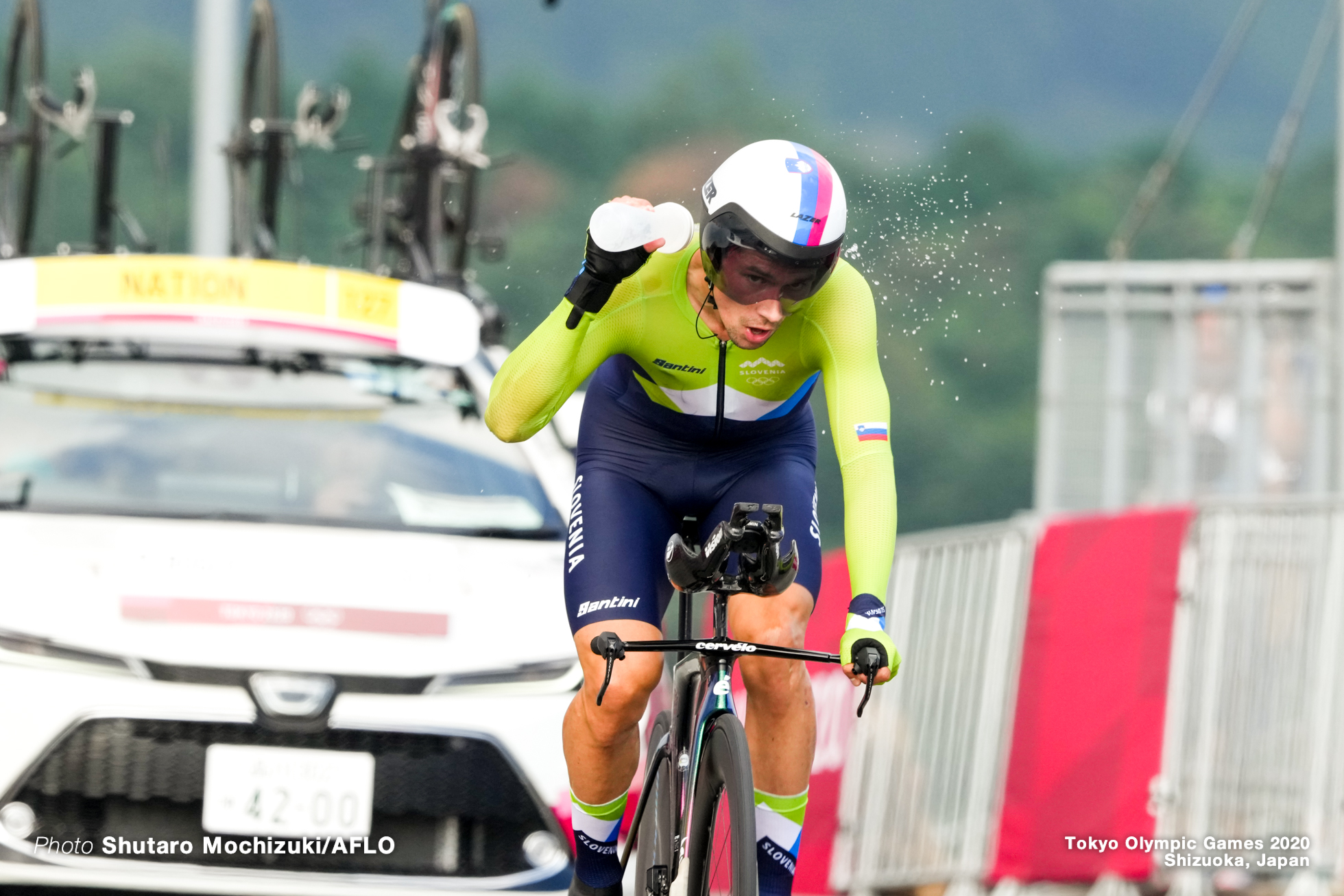 プリモシュ・ログリッチ Primoz Roglic (SLO), JULY 28, 2021 - Cycling : Men's Individual Time Trial during the Tokyo 2020 Olympic Games at the Izu MTB Course in Shizuoka, Japan. (Photo by Shutaro Mochizuki/AFLO)