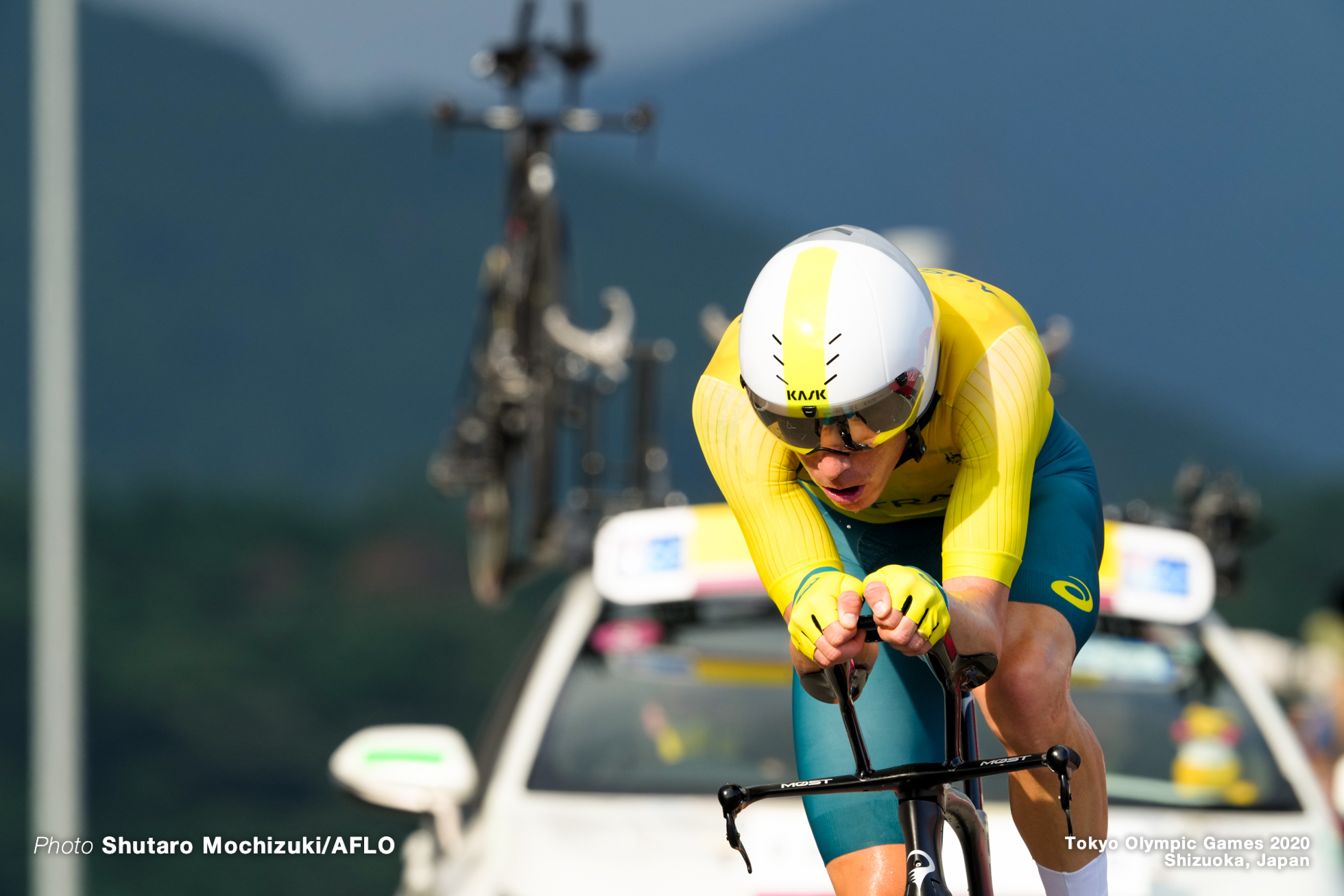 ローハン・デニス Rohan Dennis (AUS), JULY 28, 2021 - Cycling : Men's Individual Time Trial during the Tokyo 2020 Olympic Games at the Izu MTB Course in Shizuoka, Japan. (Photo by Shutaro Mochizuki/AFLO)