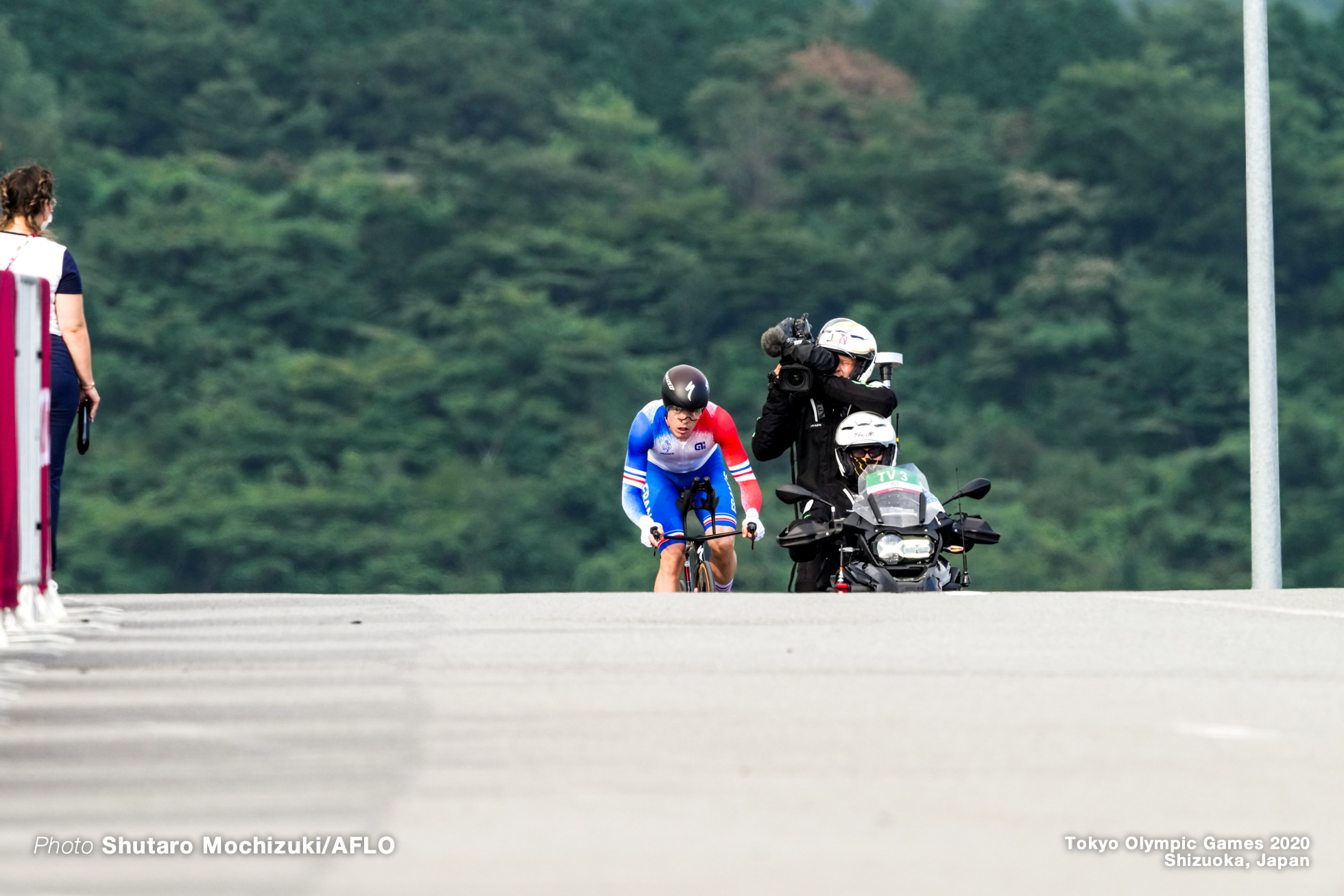 レミ・カバニャ Remi Cavagna (FRA), JULY 28, 2021 - Cycling : Men's Individual Time Trial during the Tokyo 2020 Olympic Games at the Izu MTB Course in Shizuoka, Japan. (Photo by Shutaro Mochizuki/AFLO)