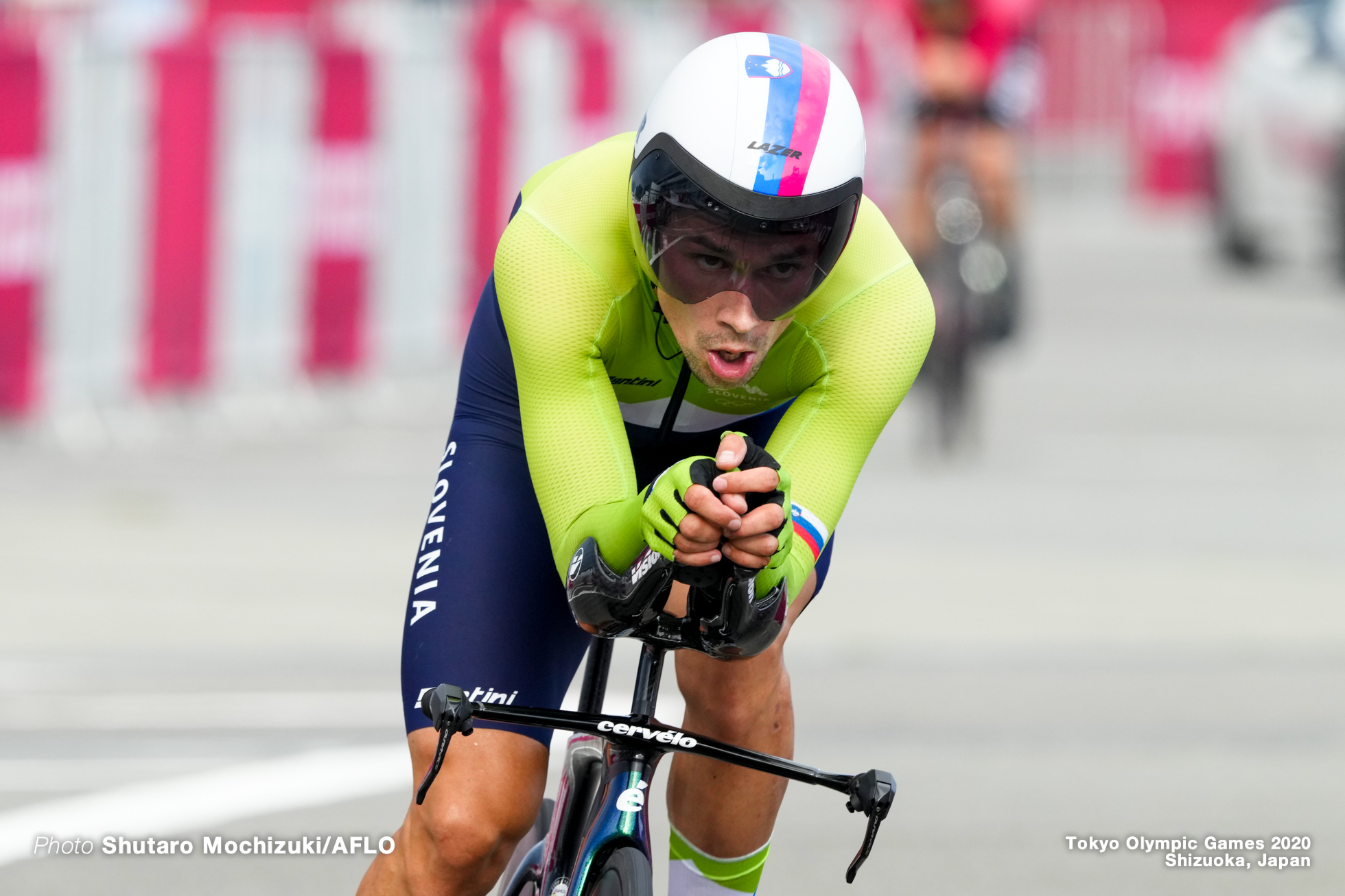 プリモシュ・ログリッチ Primoz Roglic (SLO), JULY 28, 2021 - Cycling : Men's Individual Time Trial during the Tokyo 2020 Olympic Games at the Izu MTB Course in Shizuoka, Japan. (Photo by Shutaro Mochizuki/AFLO)