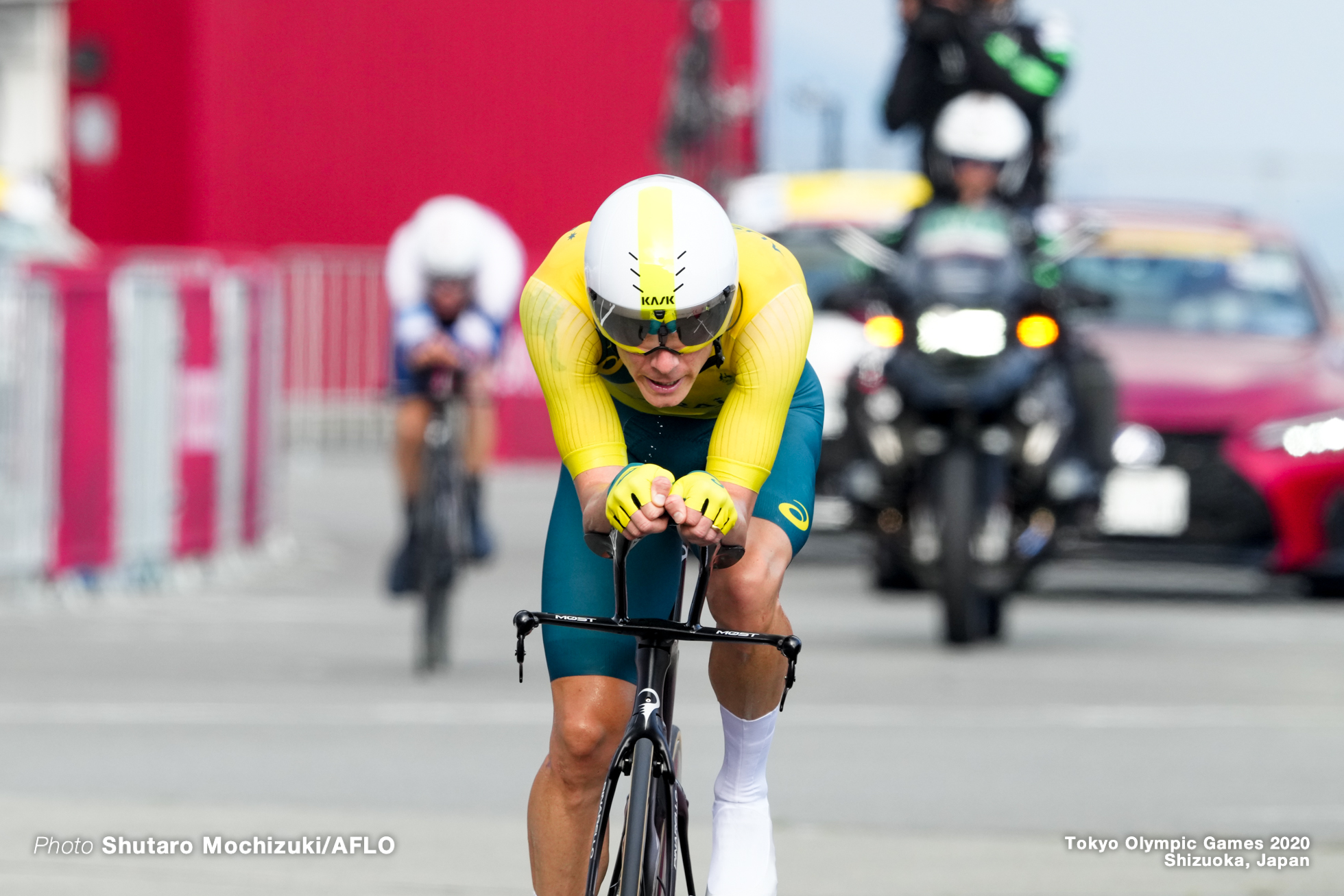 ローハン・デニス Rohan Dennis (AUS), JULY 28, 2021 - Cycling : Men's Individual Time Trial during the Tokyo 2020 Olympic Games at the Izu MTB Course in Shizuoka, Japan. (Photo by Shutaro Mochizuki/AFLO)