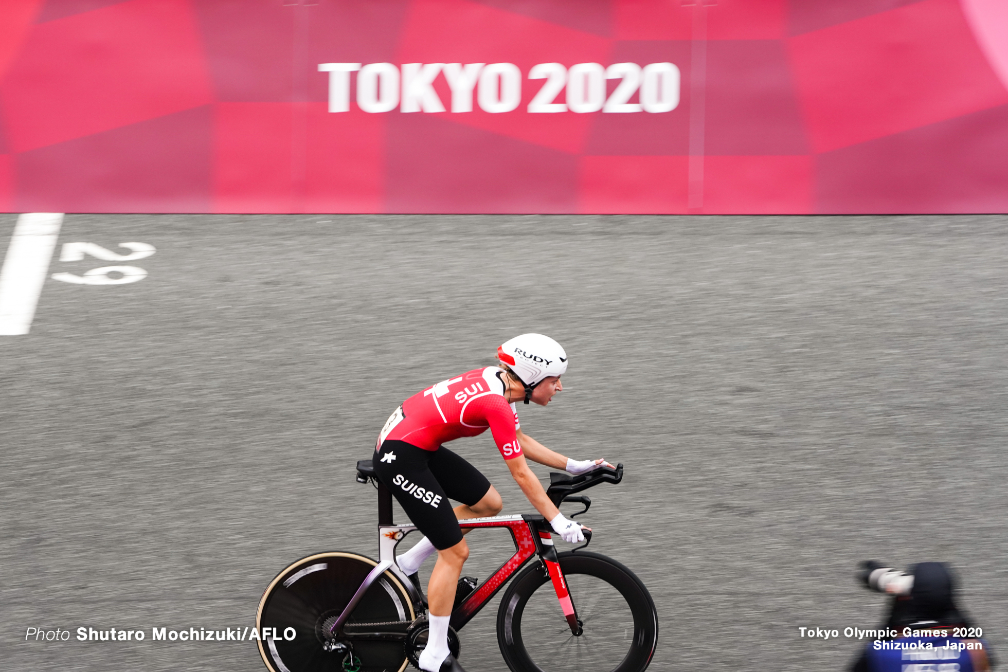 マーレン・レウッシャー Marlen Resser (SUI), JULY 28, 2021 - Cycling : Women's Individual Time Trial during the Tokyo 2020 Olympic Games at the Izu MTB Course in Shizuoka, Japan. (Photo by Shutaro Mochizuki/AFLO)