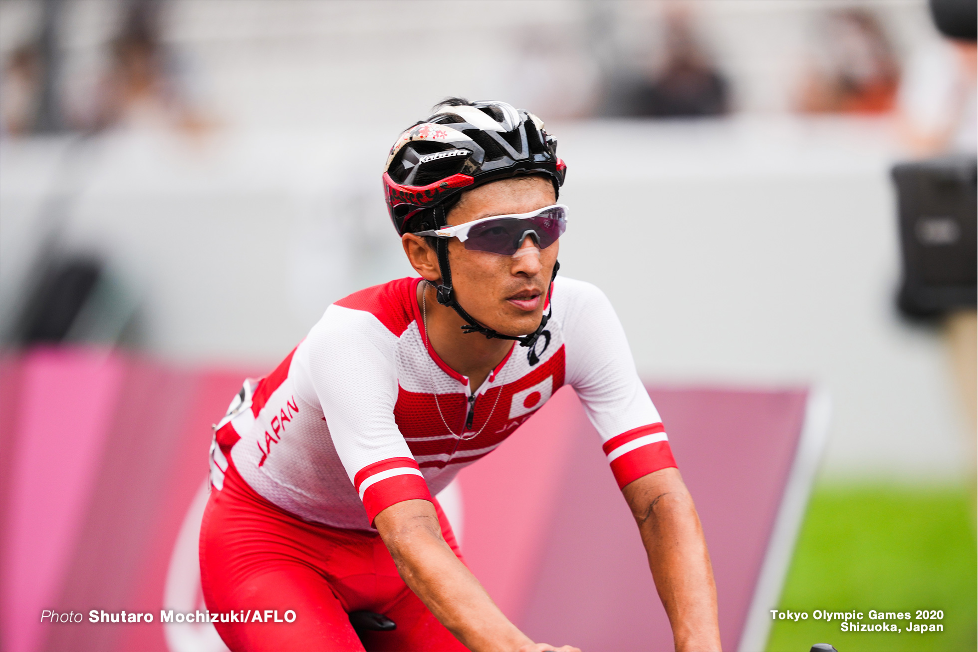 増田成幸/Nariyuki Masuda,JULY 24, 2021 - Cycling : Men's Road Race during the Tokyo 2020 Olympic Games at 富士スピードウェイ/the Fuji International Speedway in Shizuoka, Japan. (Photo by Shutaro Mochizuki/AFLO)