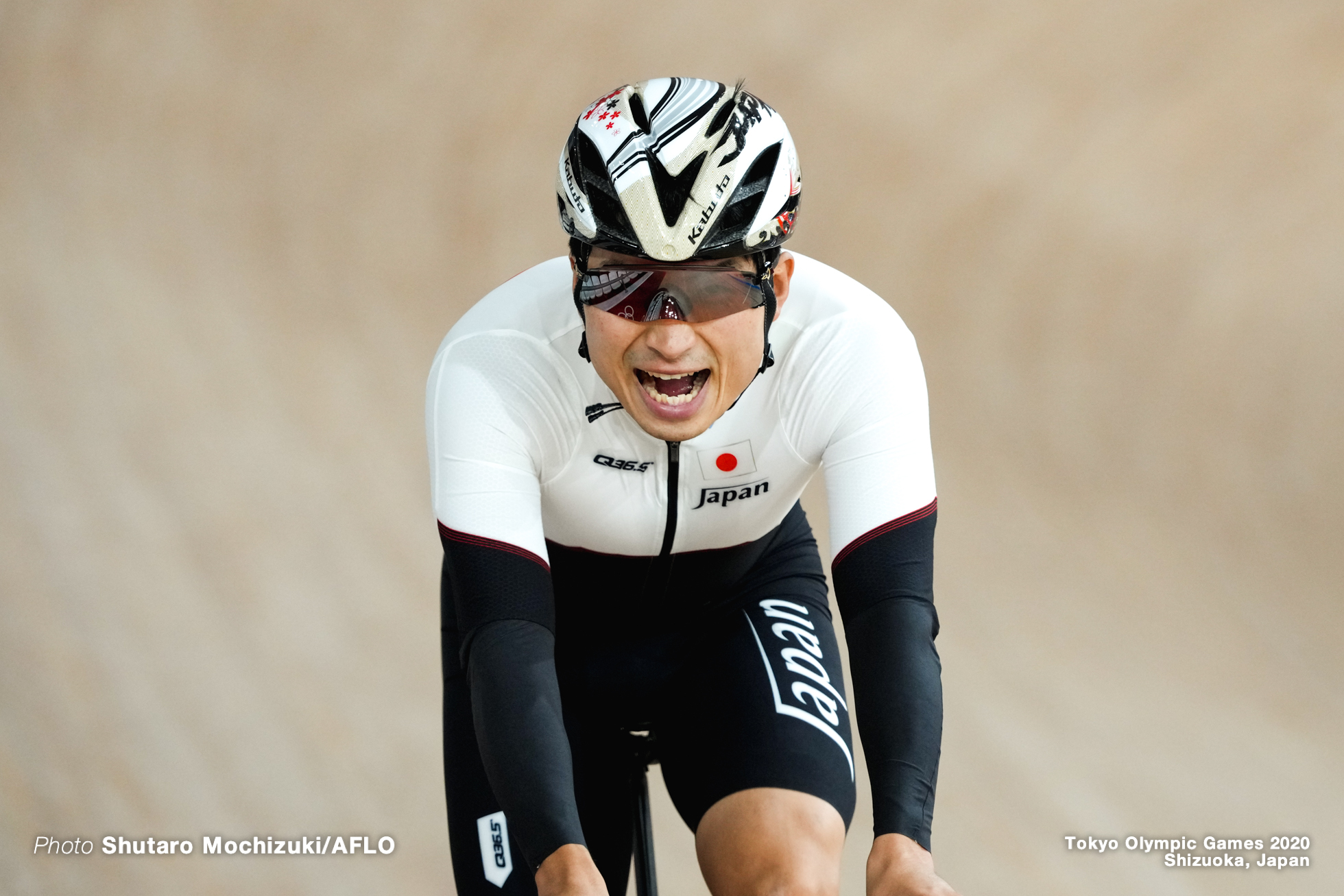 橋本英也/Eiya Hashimoto (JPN),AUGUST 2, 2021 - Cycling : during the Tokyo 2020 Olympic Games at the Izu Velodrome in Shizuoka, Japan. (Photo by Shutaro Mochizuki/AFLO)