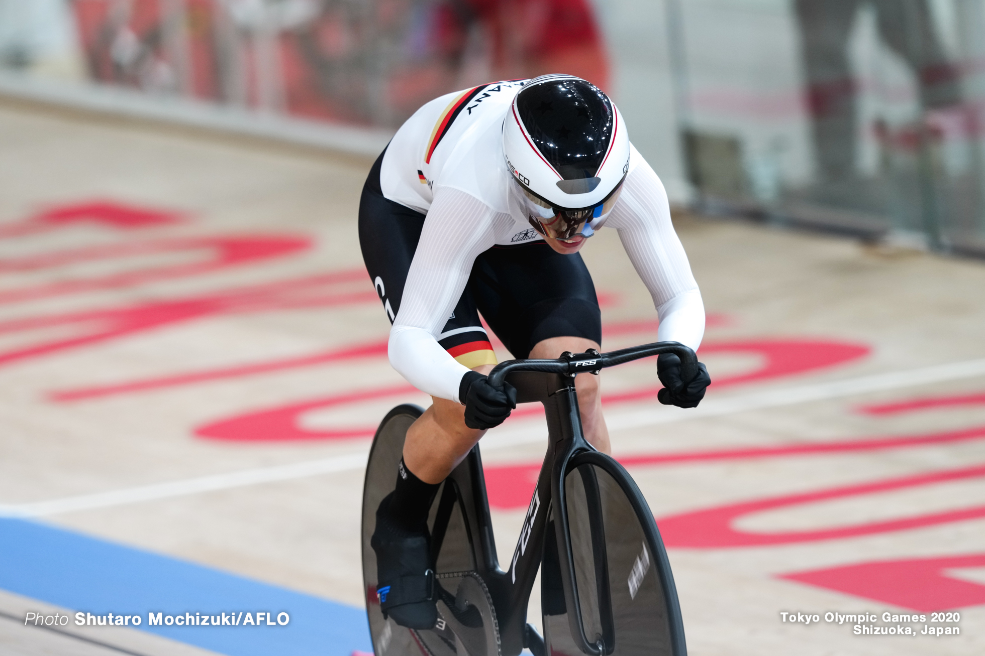 エマ・ヒンツェ Emma Hinze (GER), Women's Team Sprint final AUGUST 2, 2021 - Cycling : during the Tokyo 2020 Olympic Games at the Izu Velodrome in Shizuoka, Japan. (Photo by Shutaro Mochizuki/AFLO)