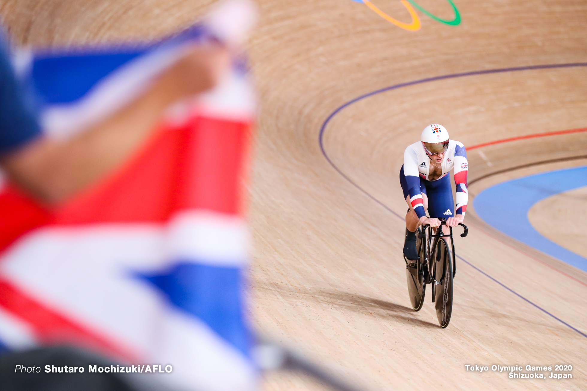 ジェイソン・ケニー Jason Kenny (GBR), Men's Team Sprint 1st Round AUGUST 3, 2021 - Cycling : during the Tokyo 2020 Olympic Games at the Izu Velodrome in Shizuoka, Japan. (Photo by Shutaro Mochizuki/AFLO)