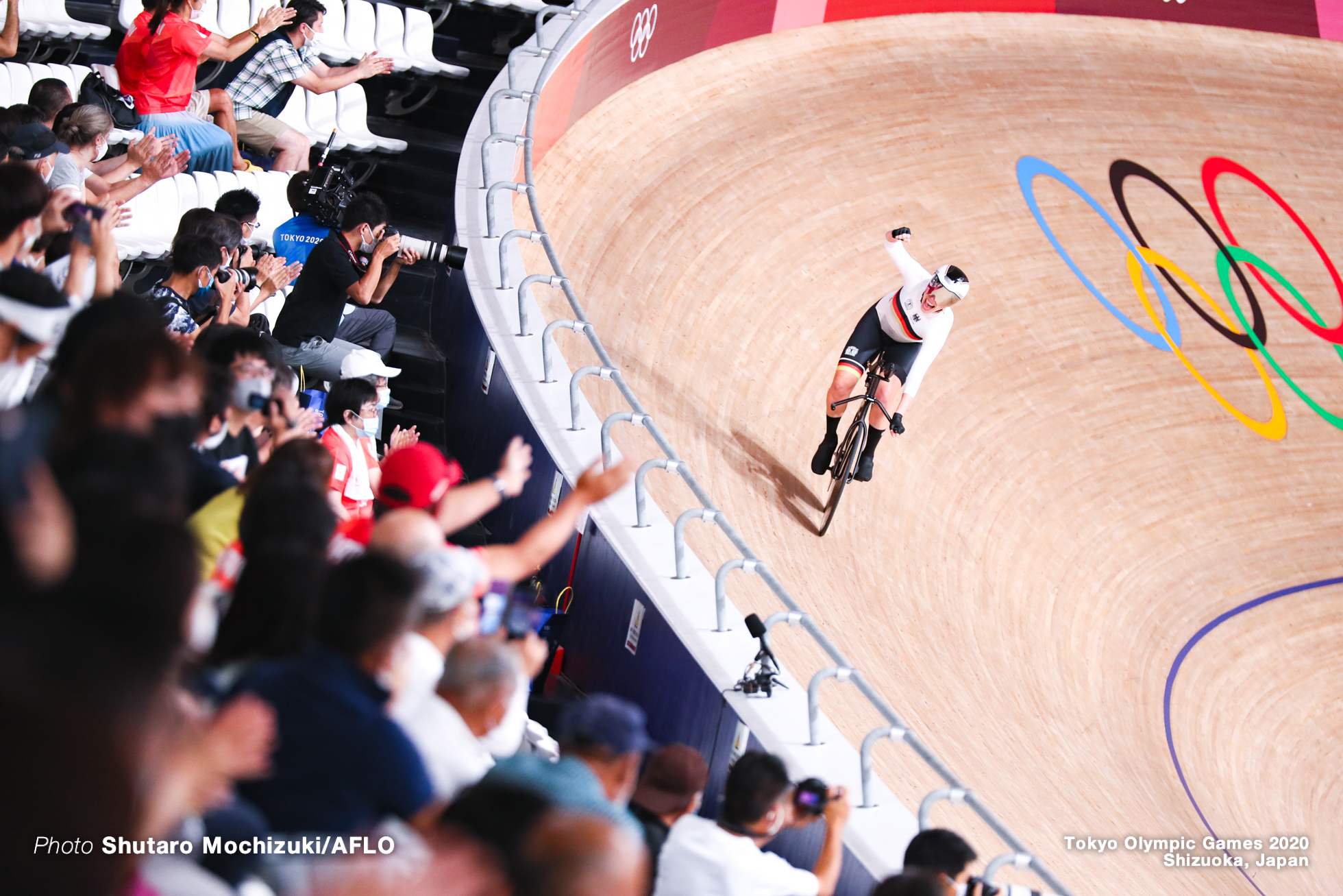 フランチスカ・ブラウス Franziska Brausse (GER), Women's Team Pursuit Final AUGUST 3, 2021 - Cycling : during the Tokyo 2020 Olympic Games at the Izu Velodrome in Shizuoka, Japan. (Photo by Shutaro Mochizuki/AFLO)